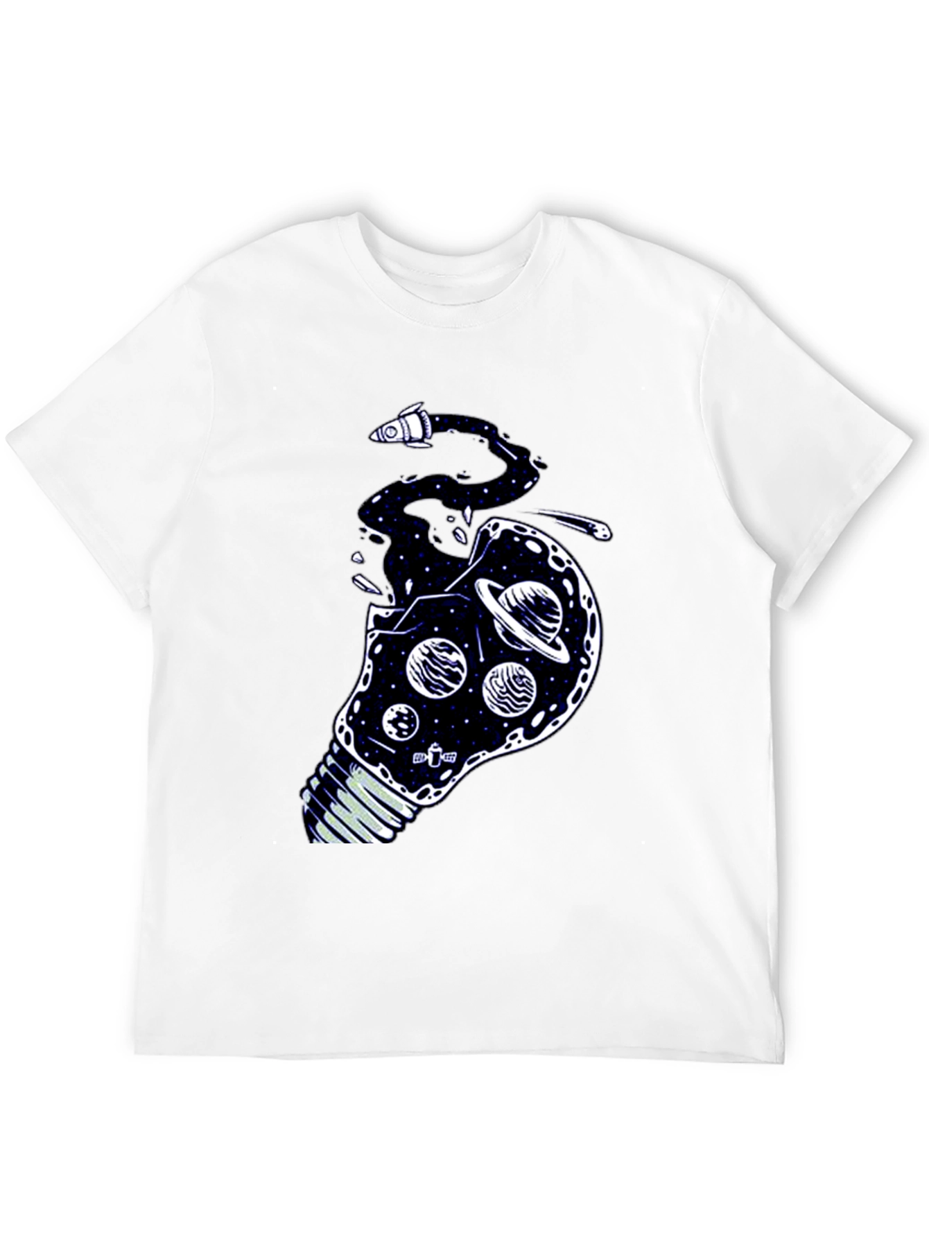 Cosmic Bulb Mens Graphic T-Shirt