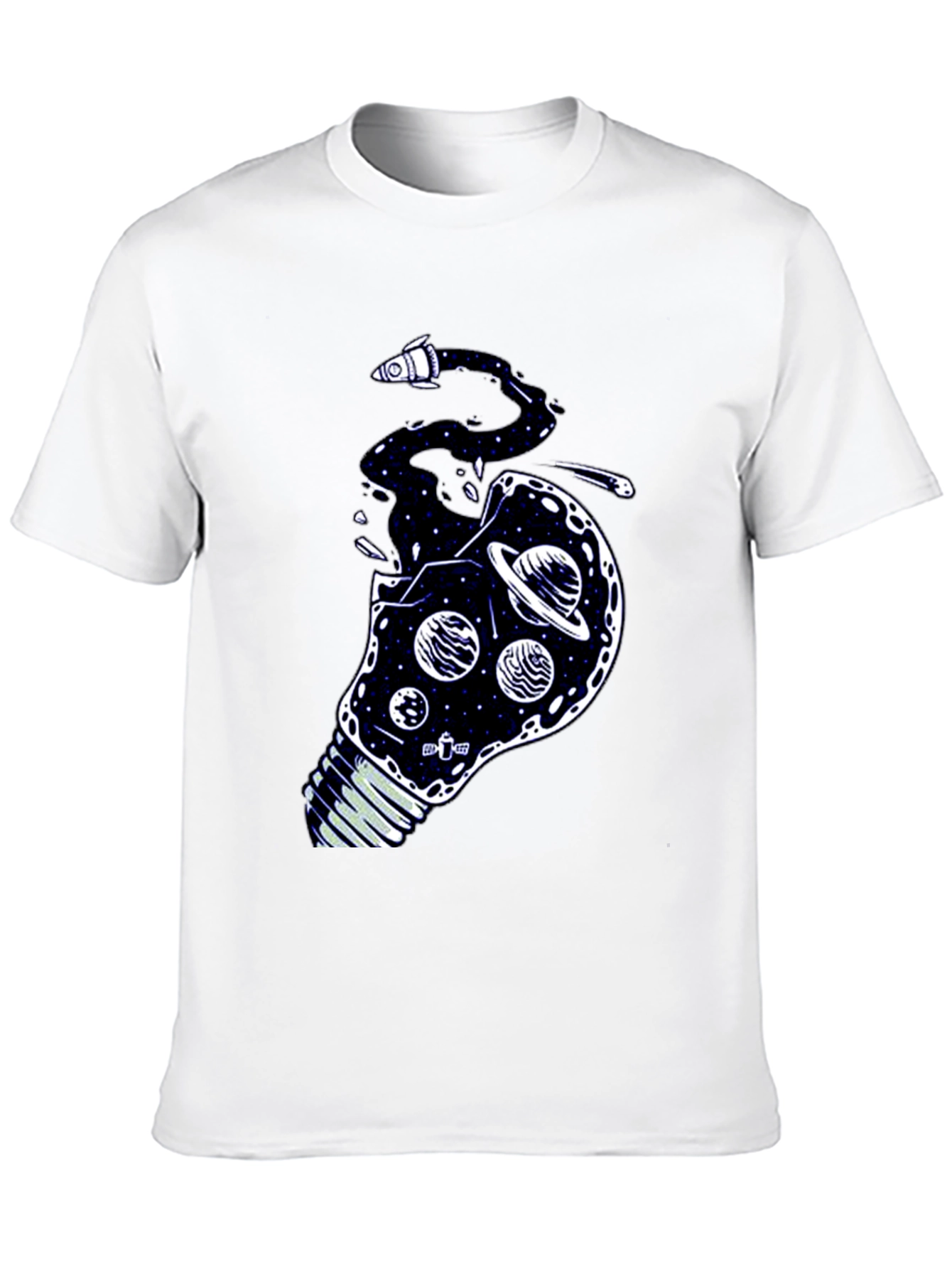 Cosmic Bulb Mens Graphic T-Shirt