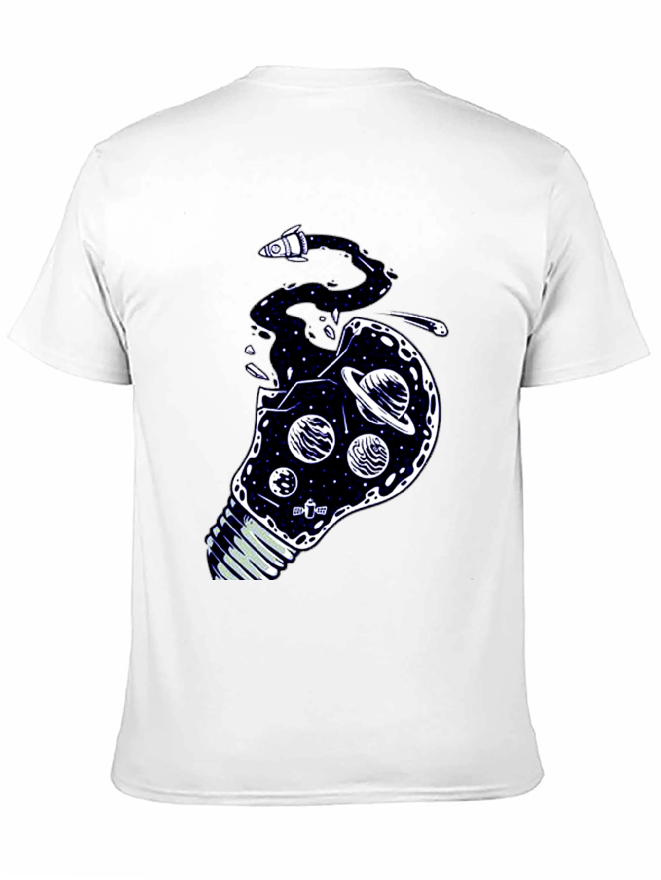 Cosmic Bulb Mens Graphic T-Shirt