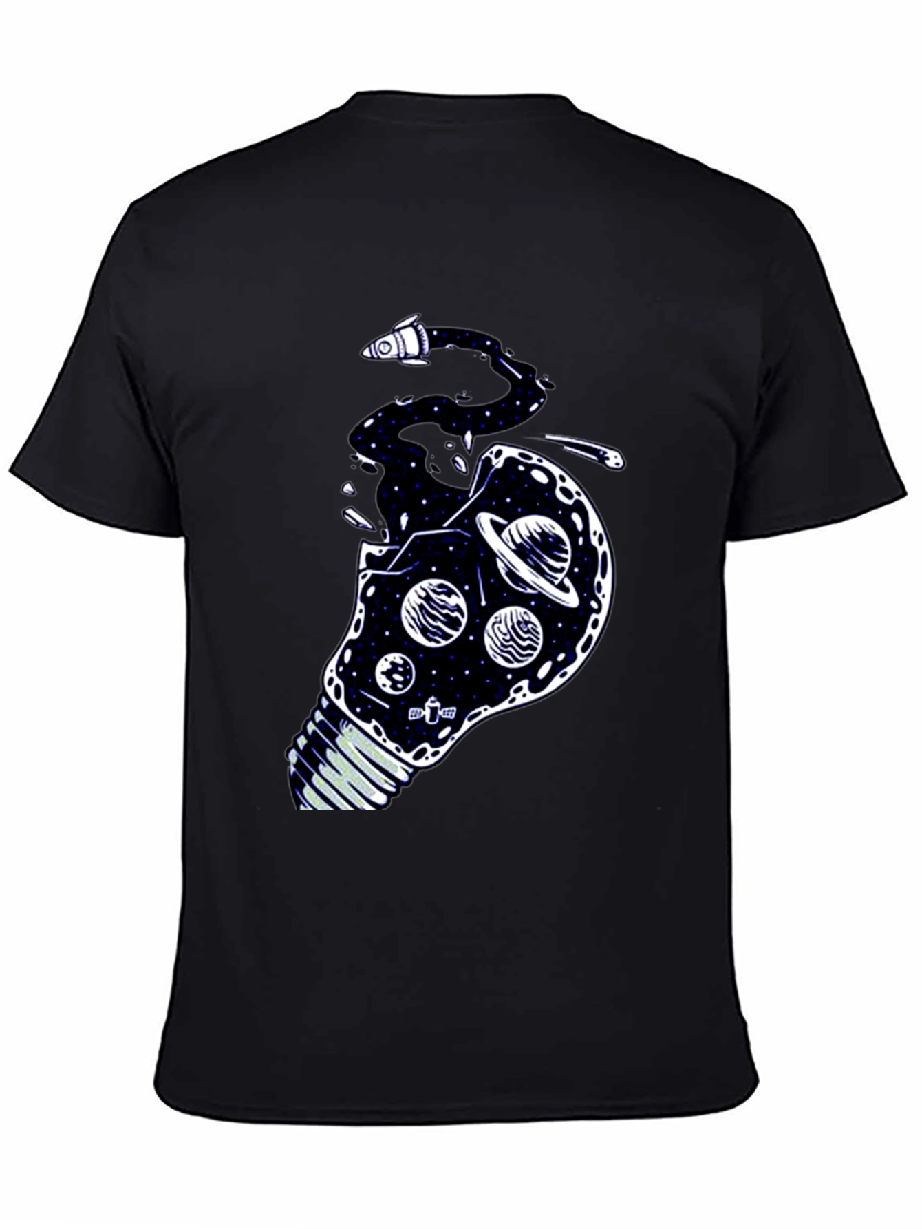Cosmic Bulb Mens Graphic T-Shirt