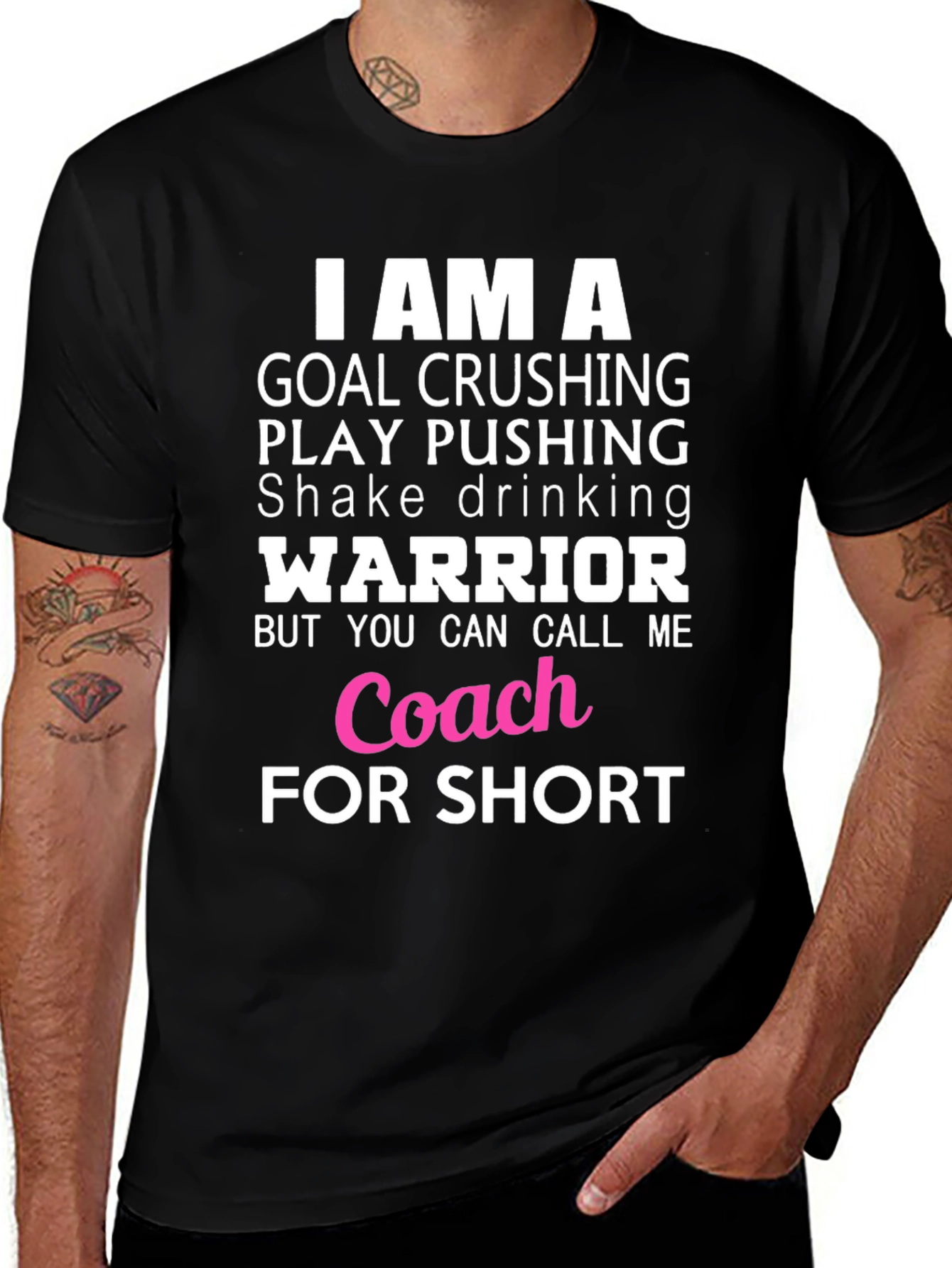Goal Crushing Warrior Coach T-Shirt