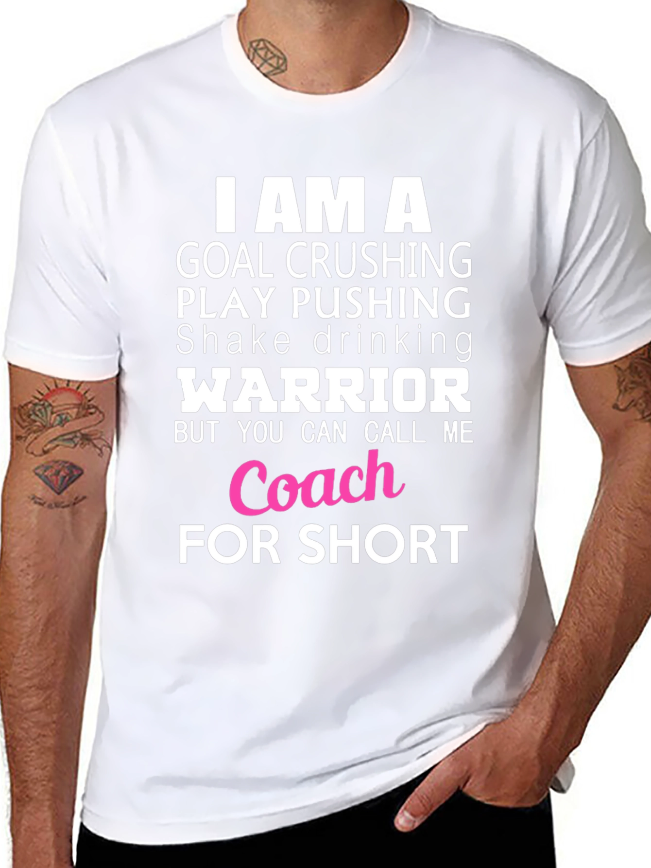 Goal Crushing Warrior Coach T-Shirt