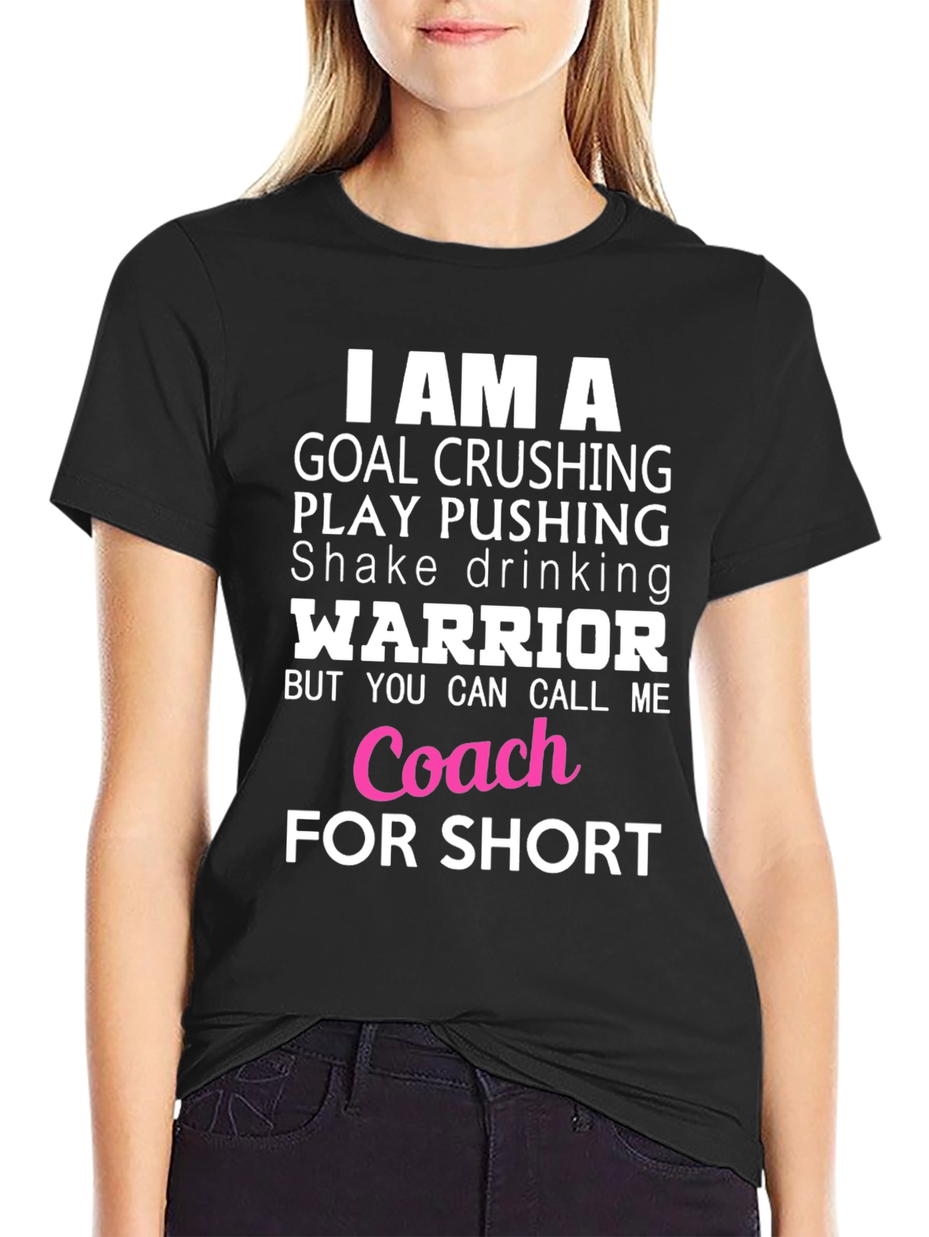 Goal Crushing Warrior Coach T-Shirt