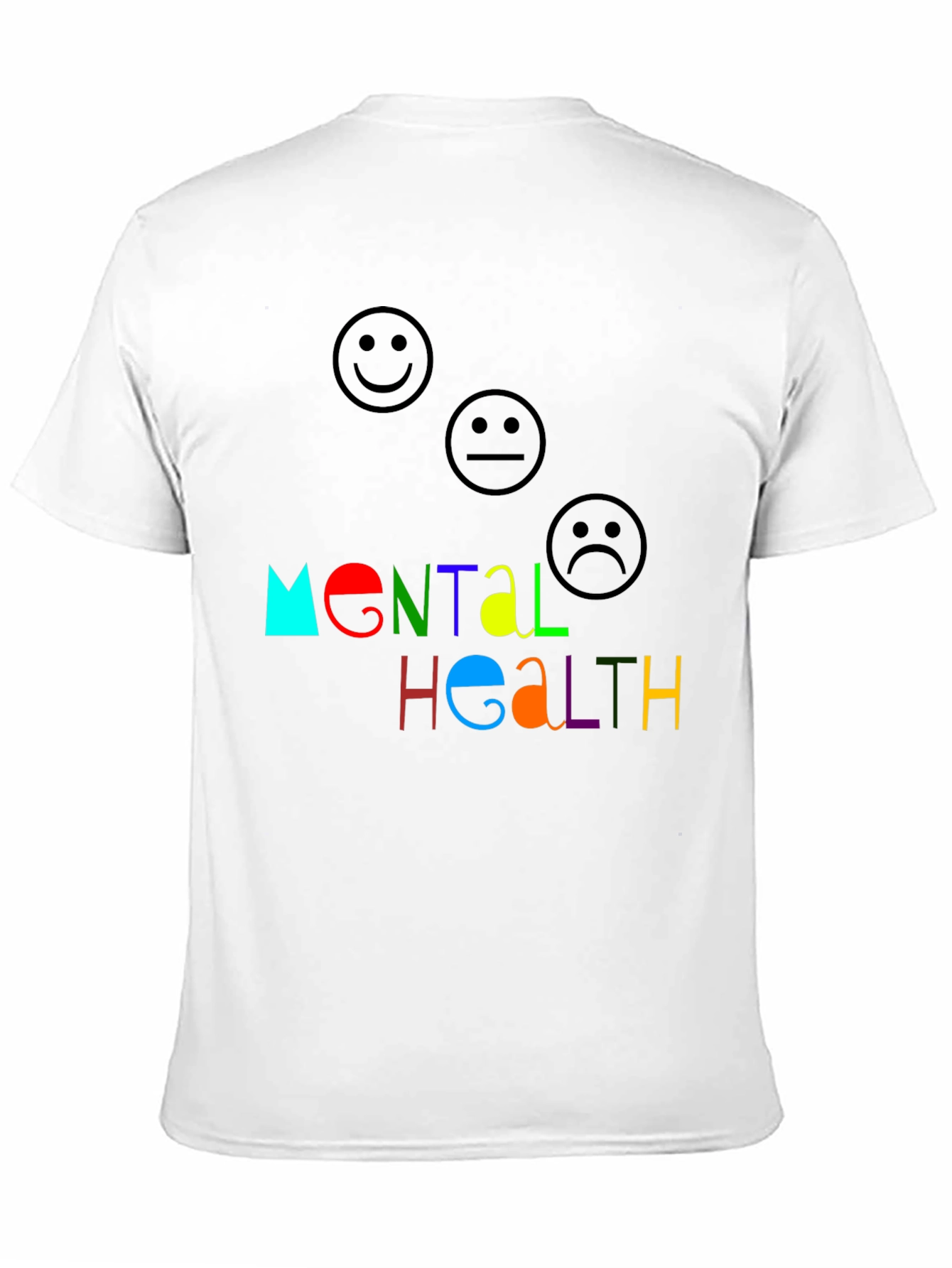 Mental Health Graphic Tee - Black Unisex T-Shirt
