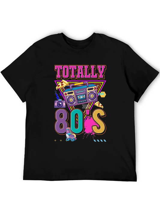 Totally 80s Retro Graphic T-Shirt