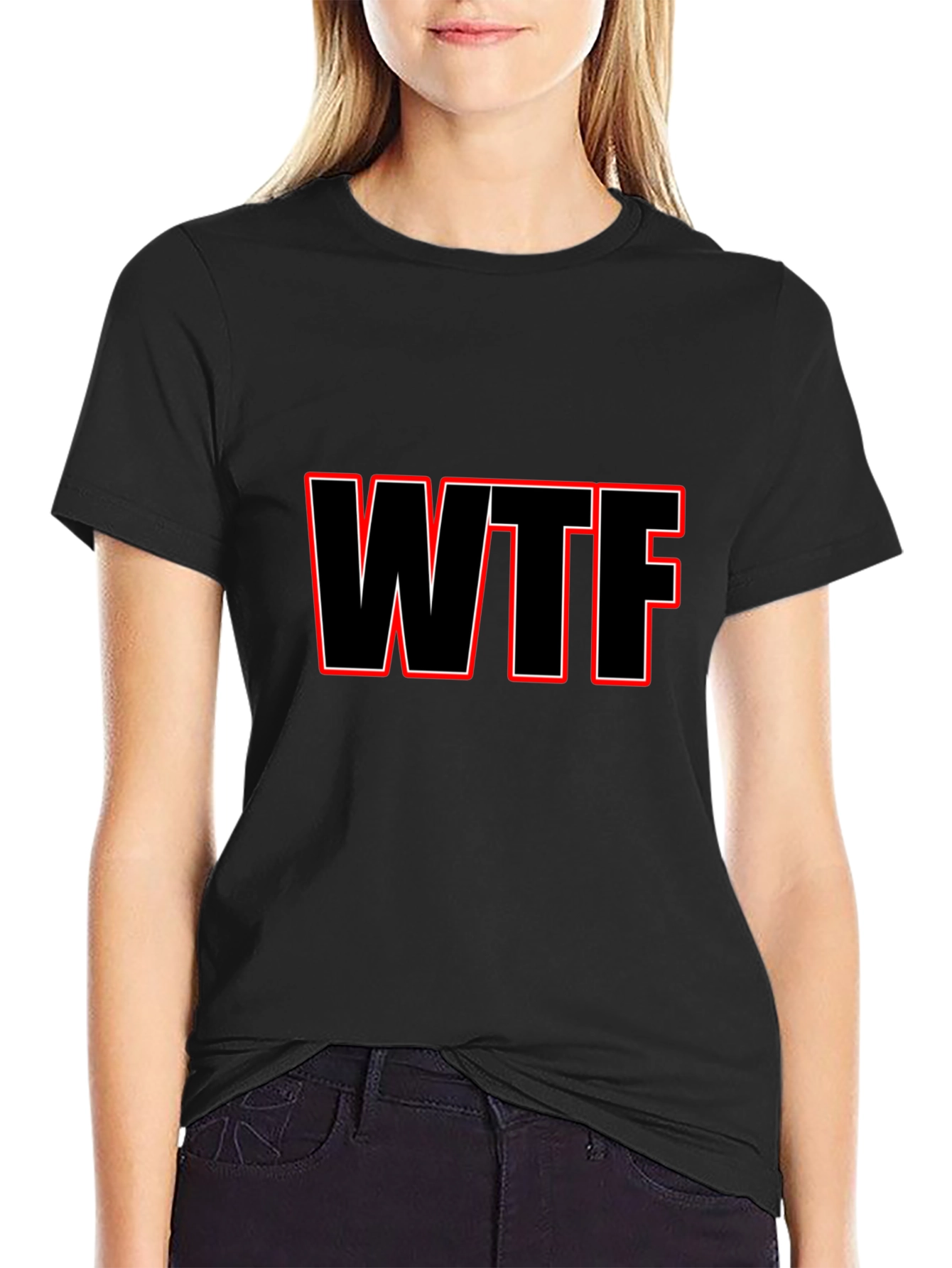 WTF Statement T-Shirt - Bold Slogan Tee