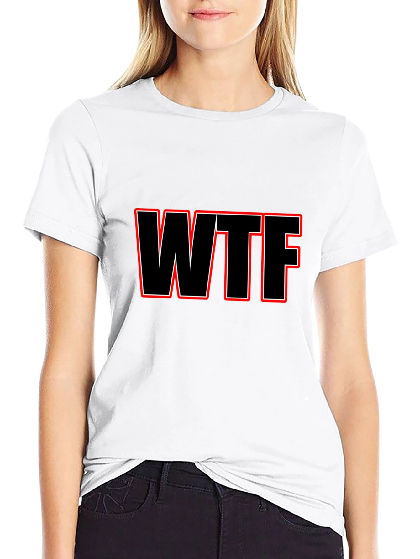 WTF Statement T-Shirt - Bold Slogan Tee