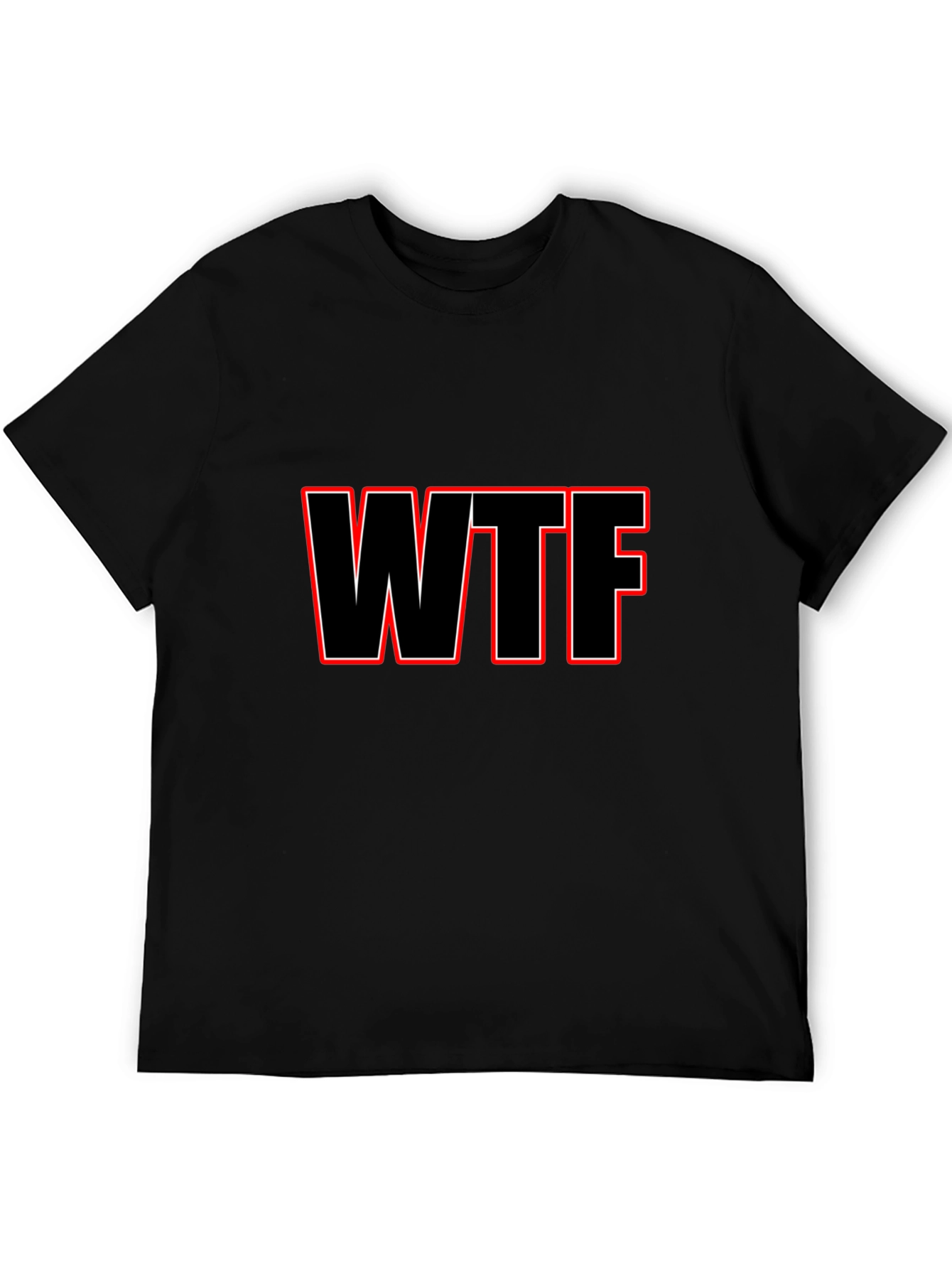 WTF Statement T-Shirt - Bold Slogan Tee