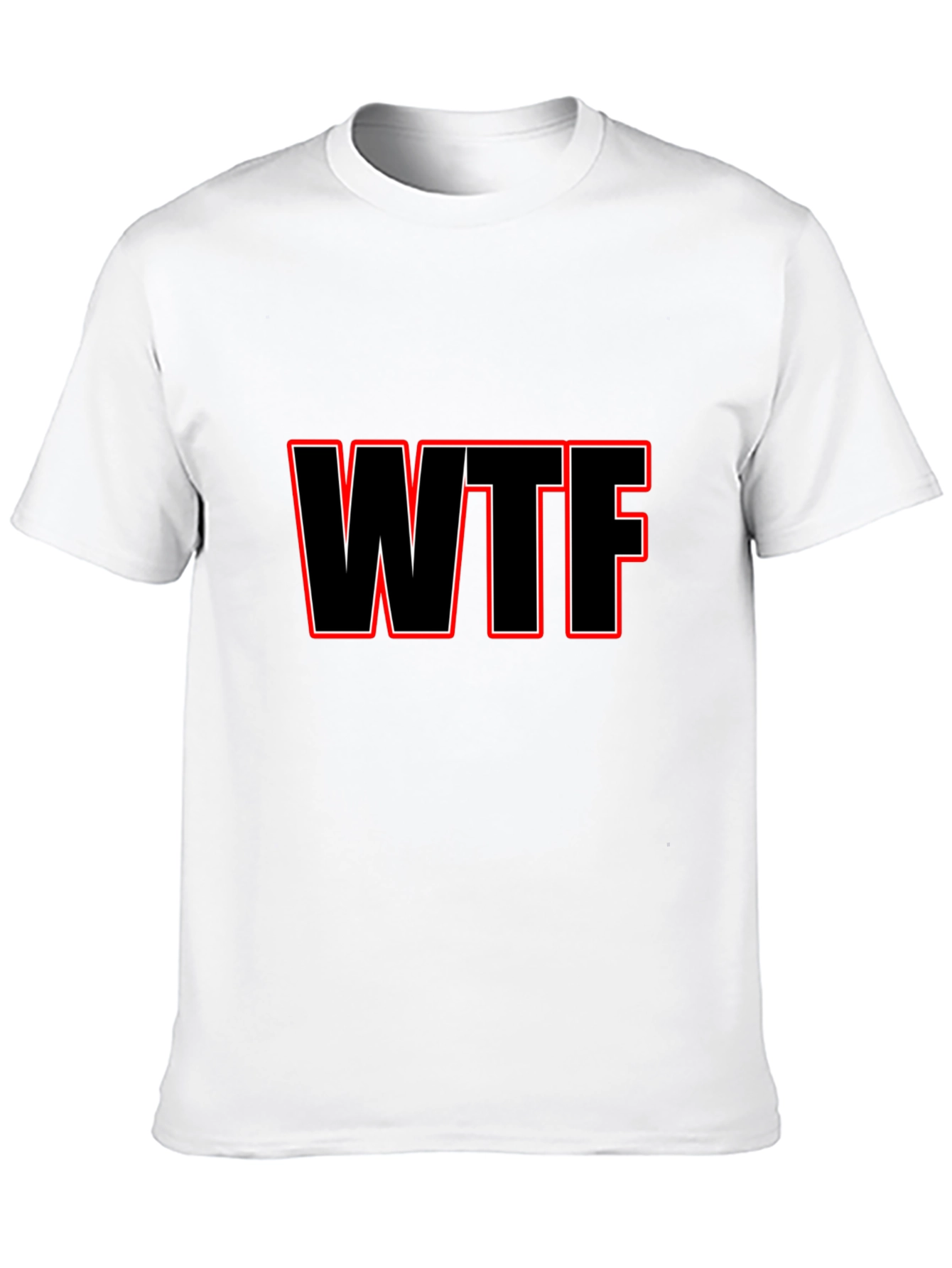 WTF Statement T-Shirt - Bold Slogan Tee