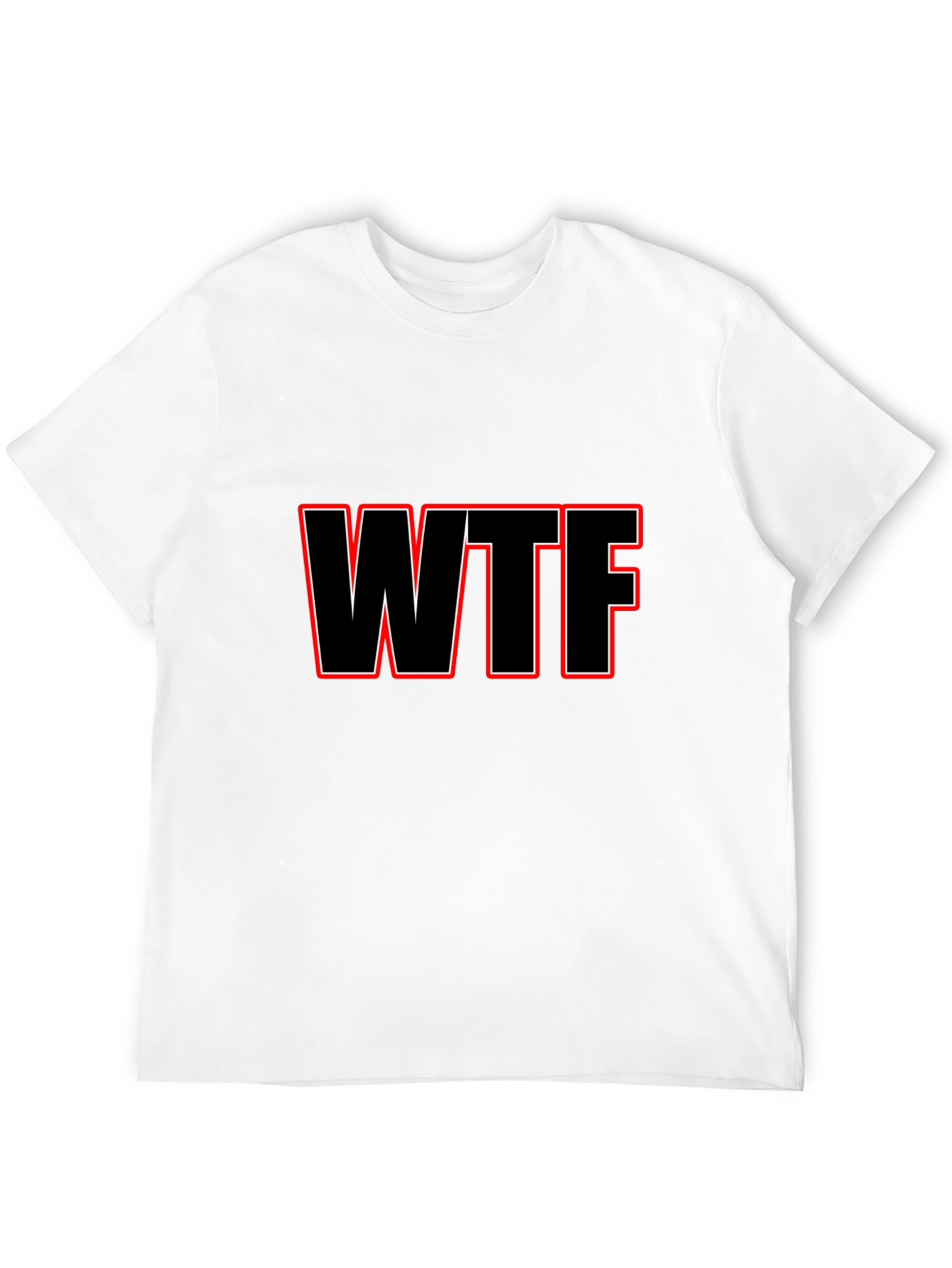 WTF Statement T-Shirt - Bold Slogan Tee