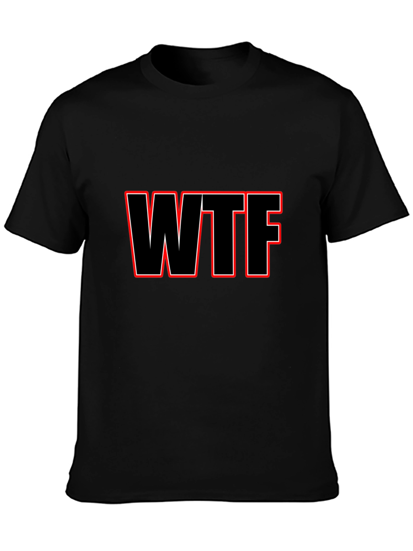 WTF Statement T-Shirt - Bold Slogan Tee