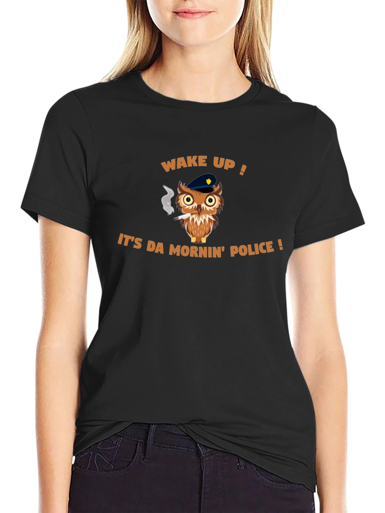Wake Up! Its Da Mornin Police T-Shirt