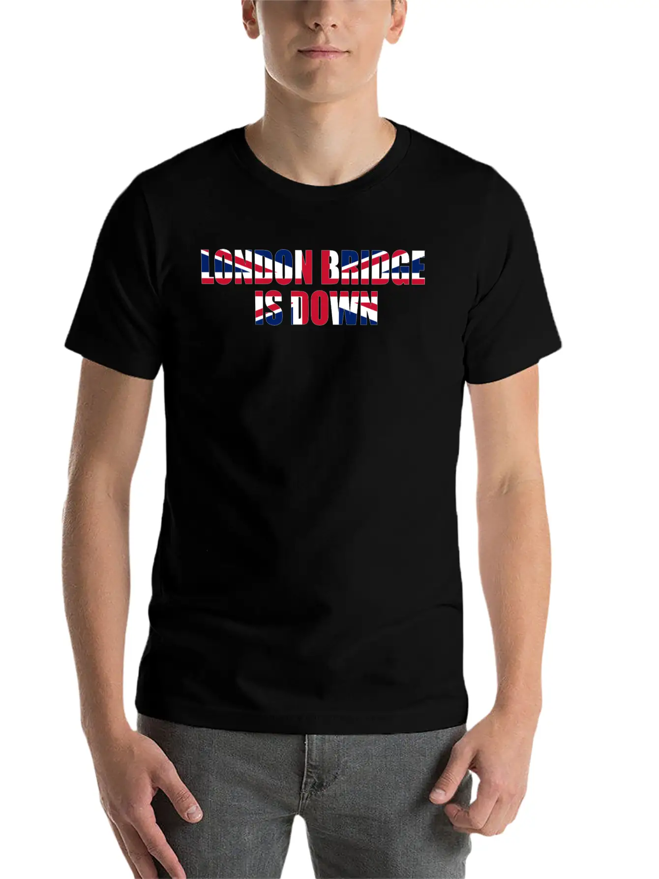 London Bridge Is Downrip Queen Unisex Casual T-Shirt – Clean Design For Daily Comfort