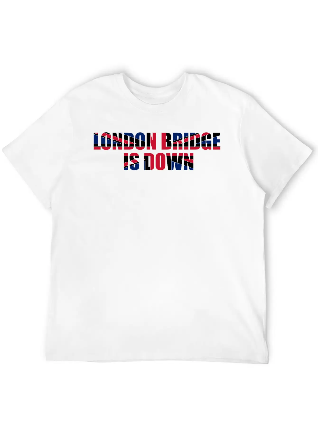 London Bridge Is Downrip Queen Unisex Casual T-Shirt – Clean Design For Daily Comfort