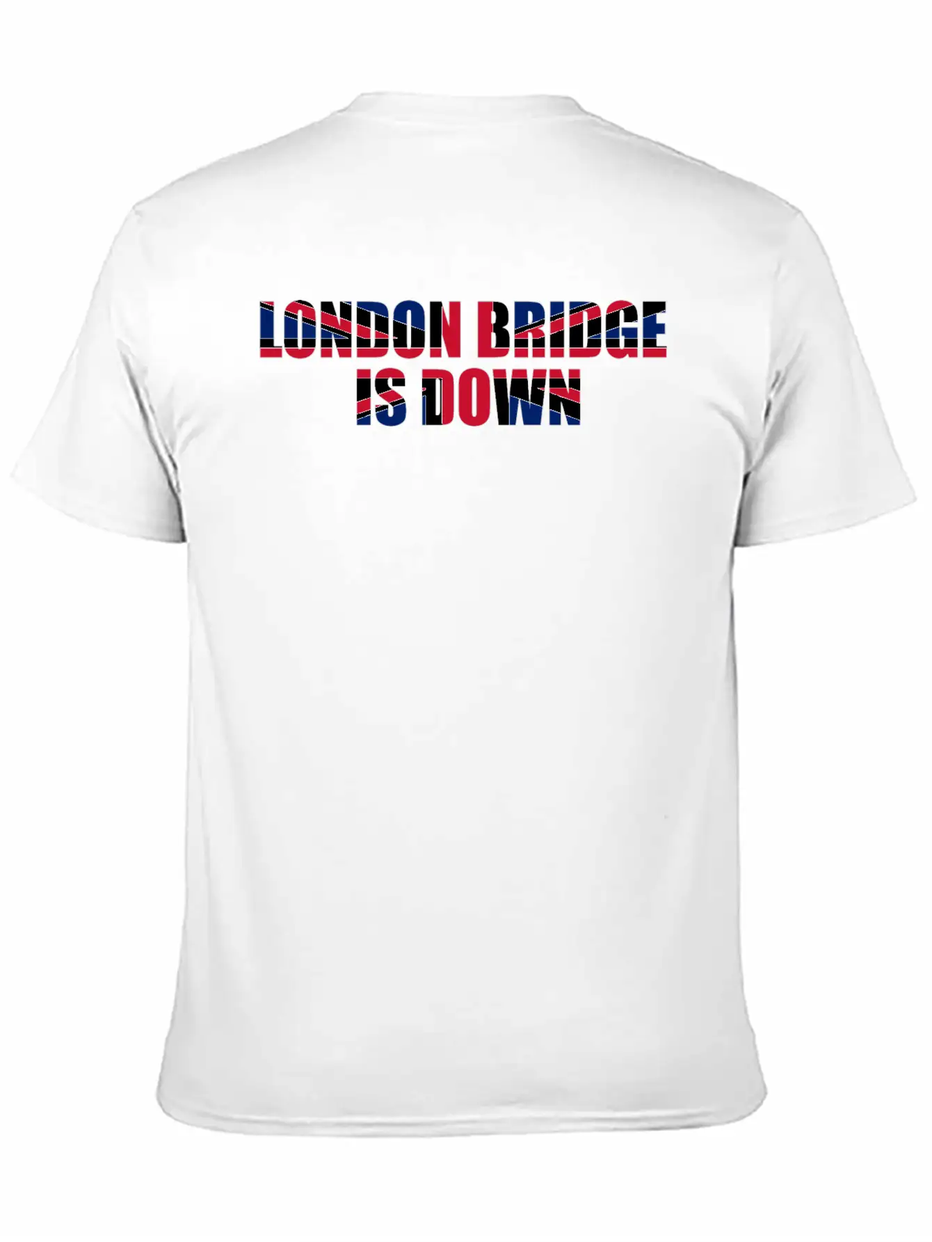 London Bridge Is Downrip Queen Unisex Casual T-Shirt – Clean Design For Daily Comfort