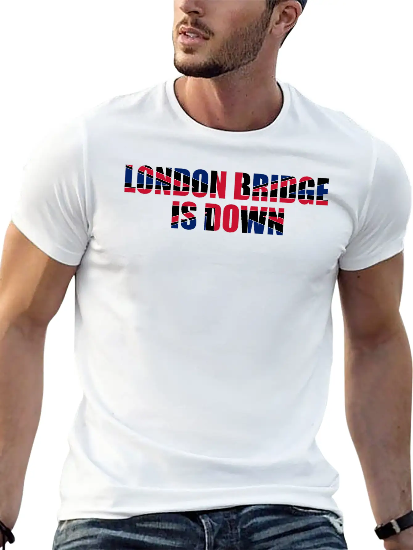 London Bridge Is Downrip Queen Unisex Casual T-Shirt – Clean Design For Daily Comfort