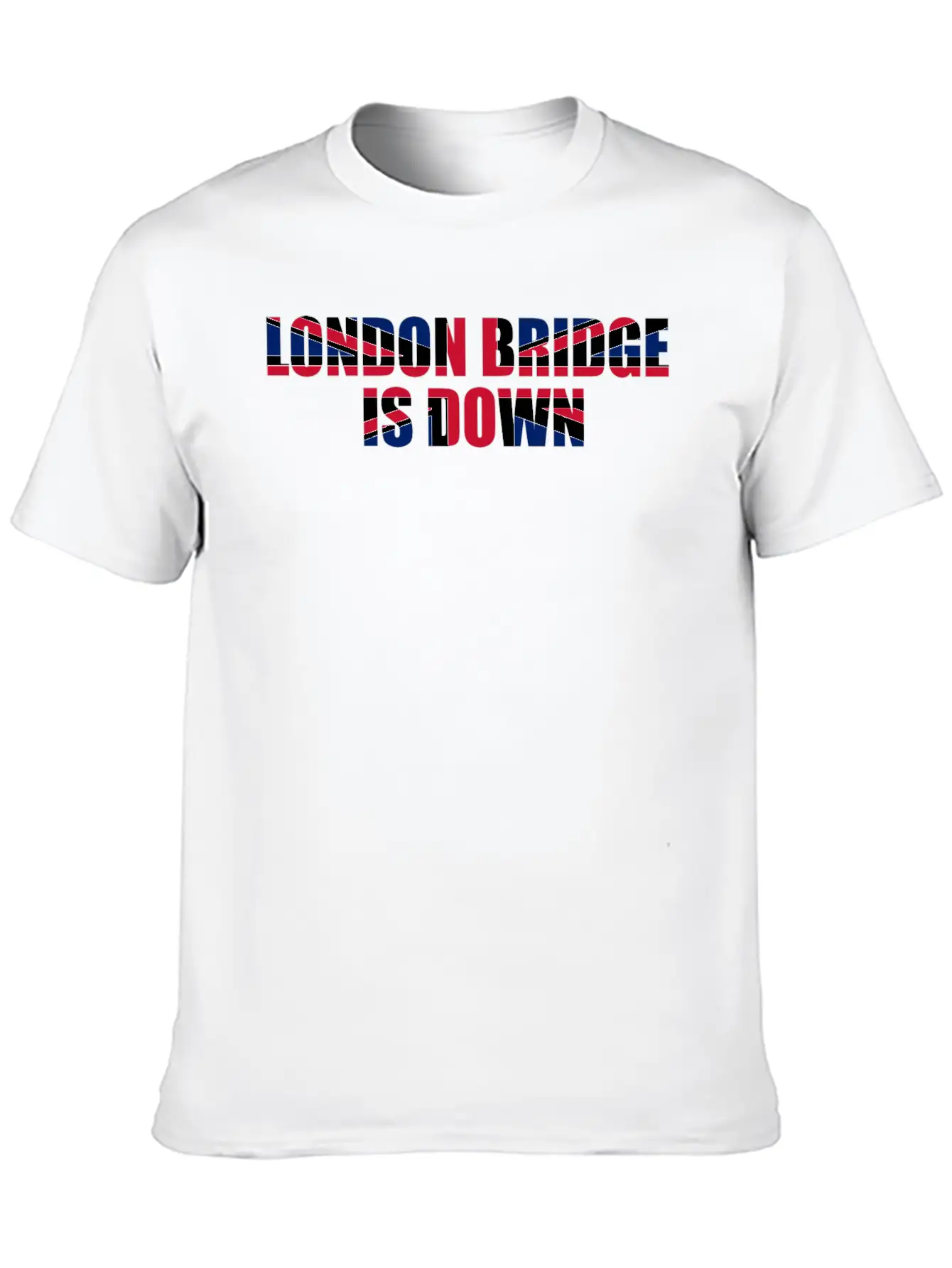 London Bridge Is Downrip Queen Unisex Casual T-Shirt – Clean Design For Daily Comfort