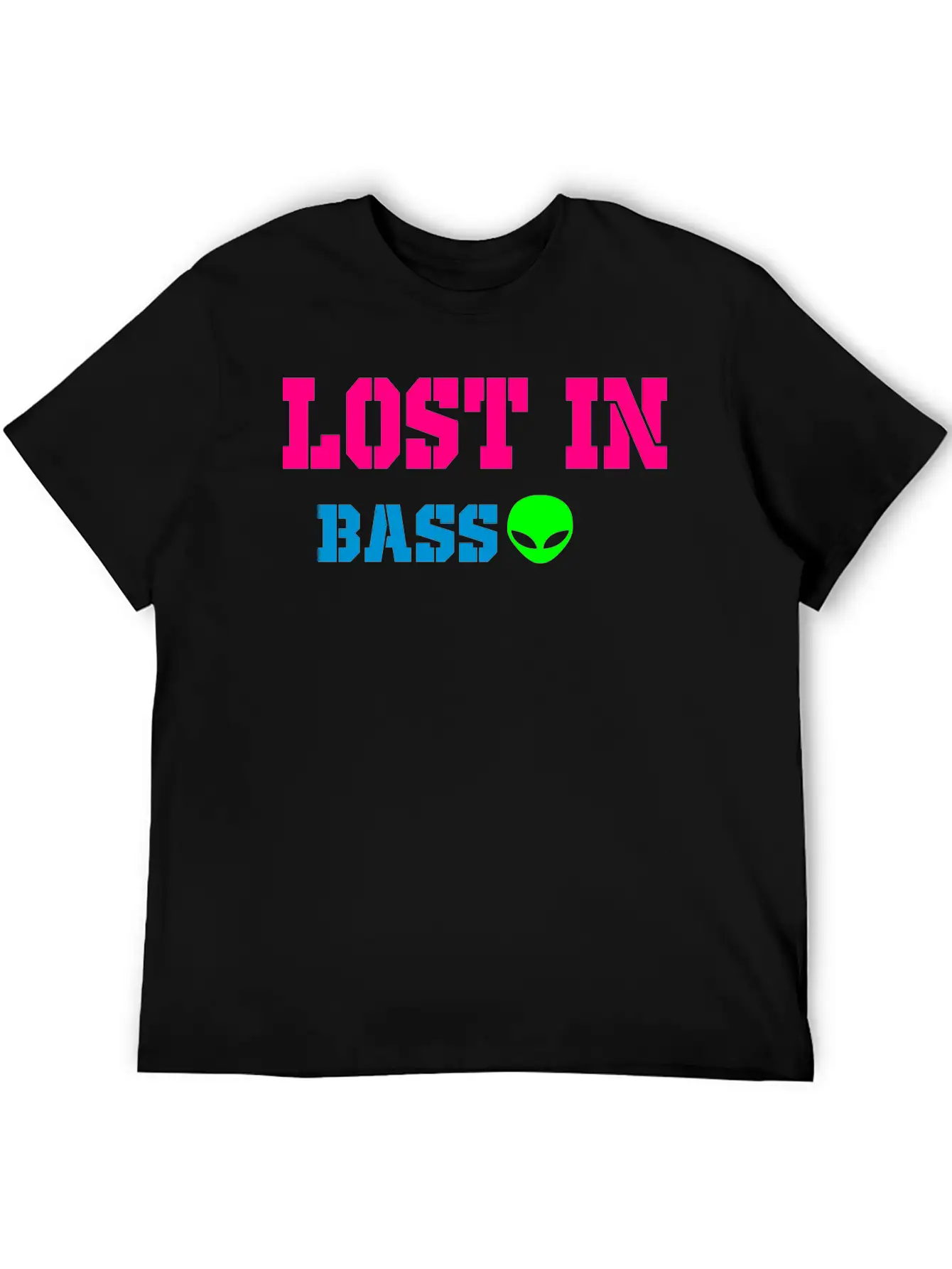 Lost In Bass Unisex Casual T-Shirt – Clean Design For Daily Comfort