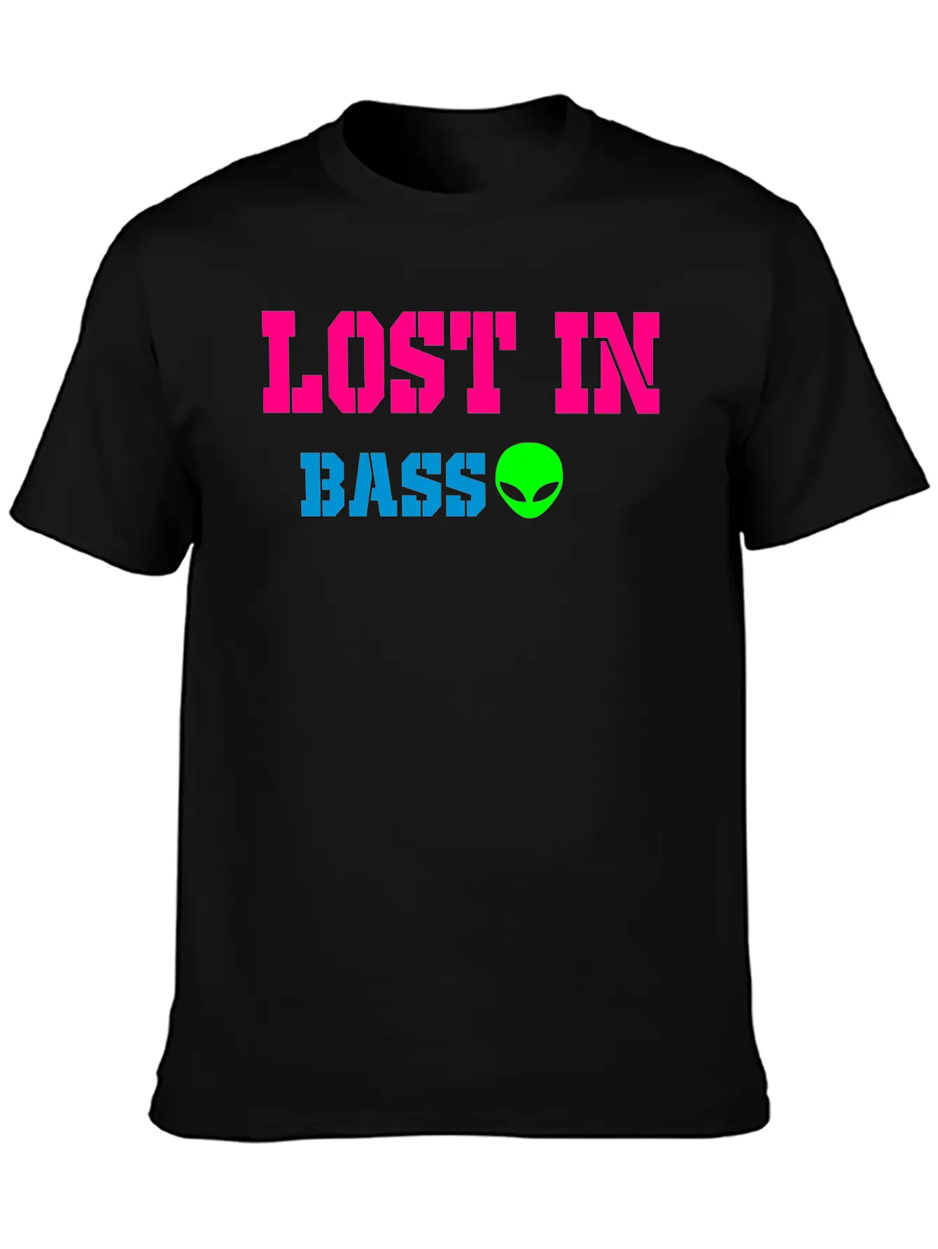 Lost In Bass Unisex Casual T-Shirt – Clean Design For Daily Comfort
