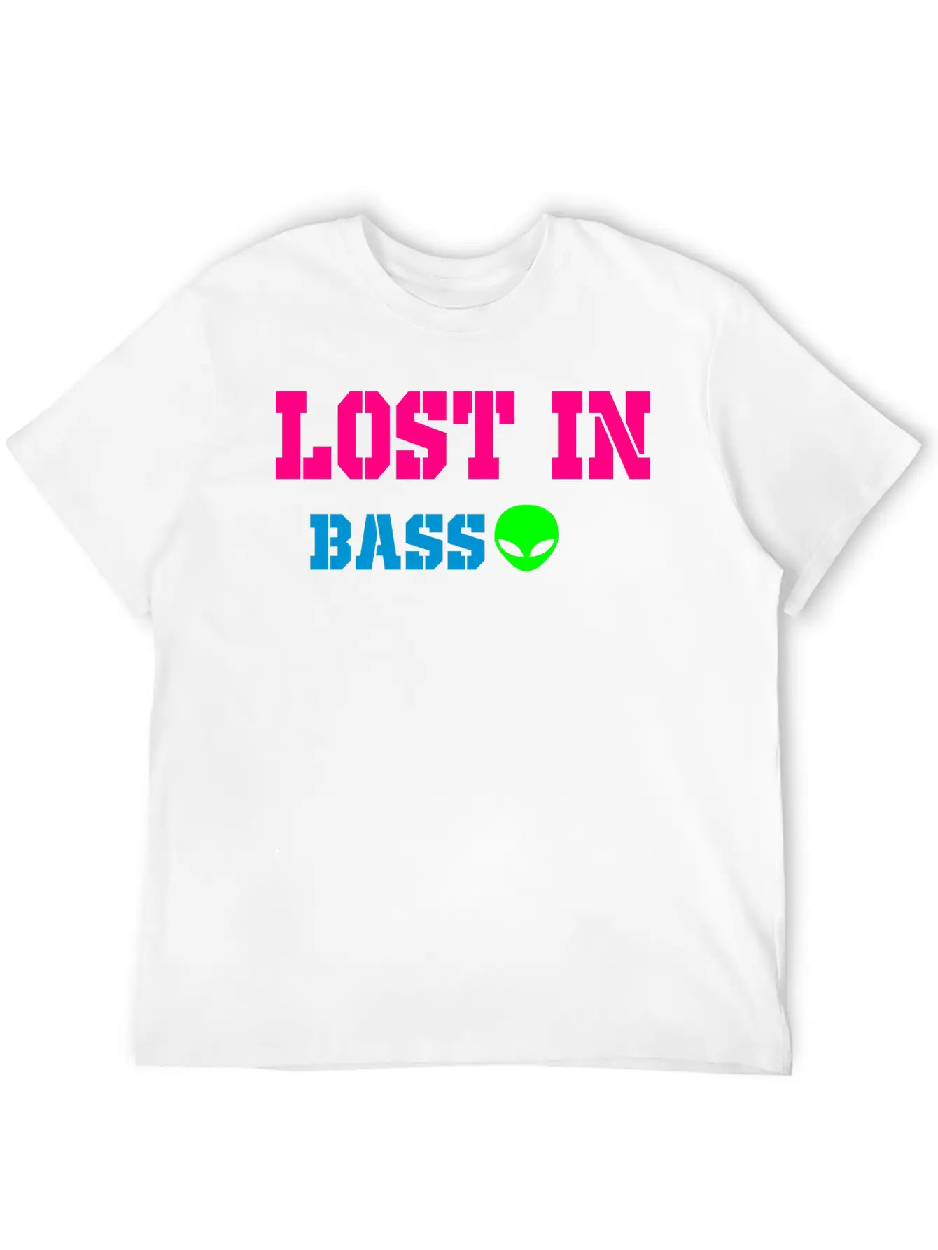 Lost In Bass Unisex Casual T-Shirt – Clean Design For Daily Comfort