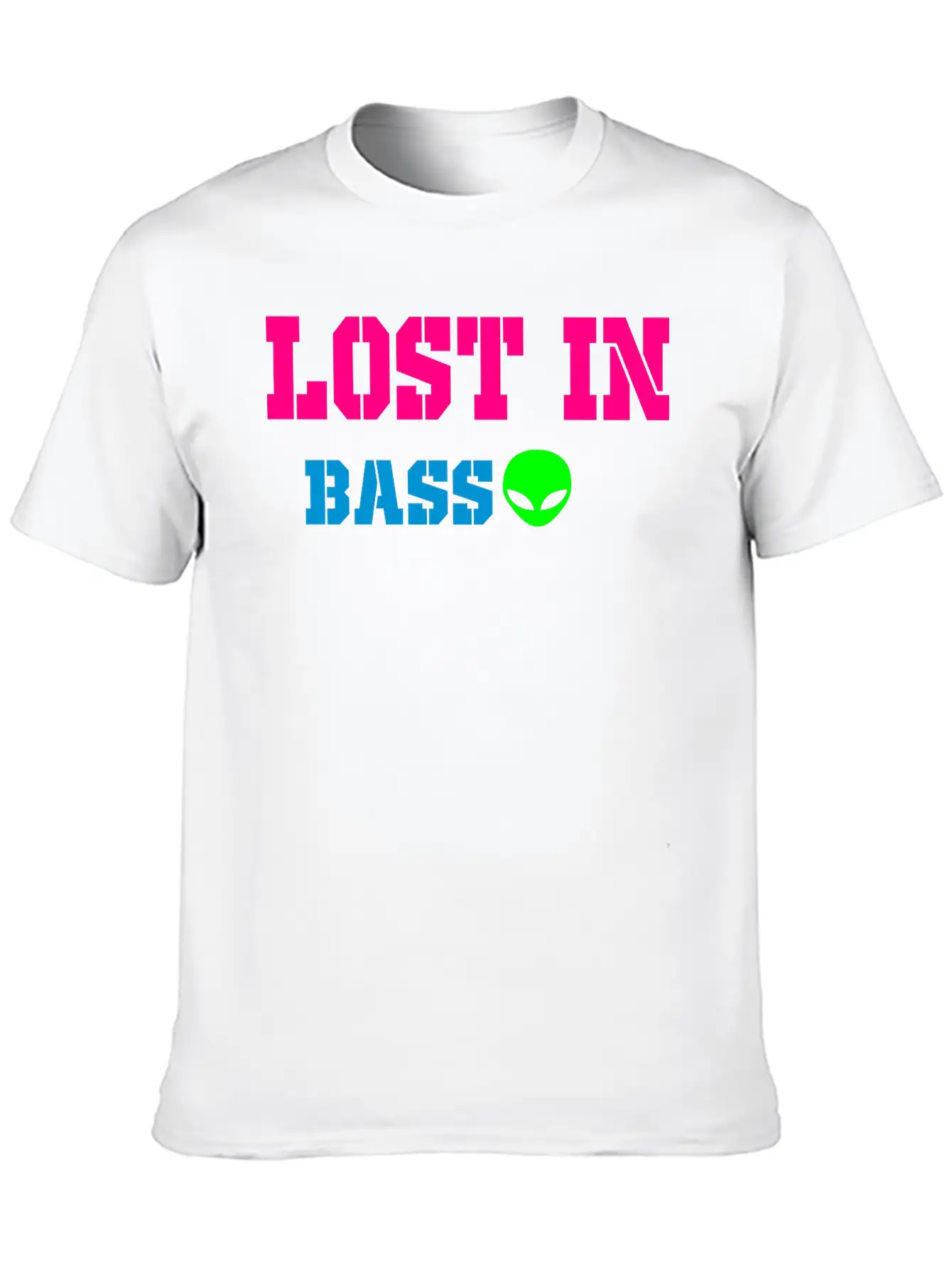 Lost In Bass Unisex Casual T-Shirt – Clean Design For Daily Comfort