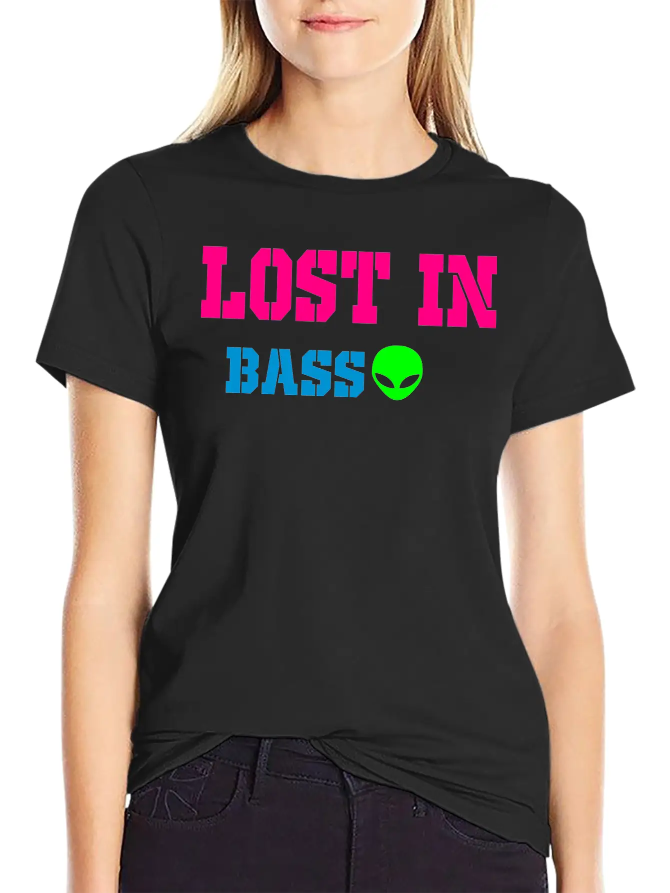 Lost In Bass Unisex Casual T-Shirt – Clean Design For Daily Comfort