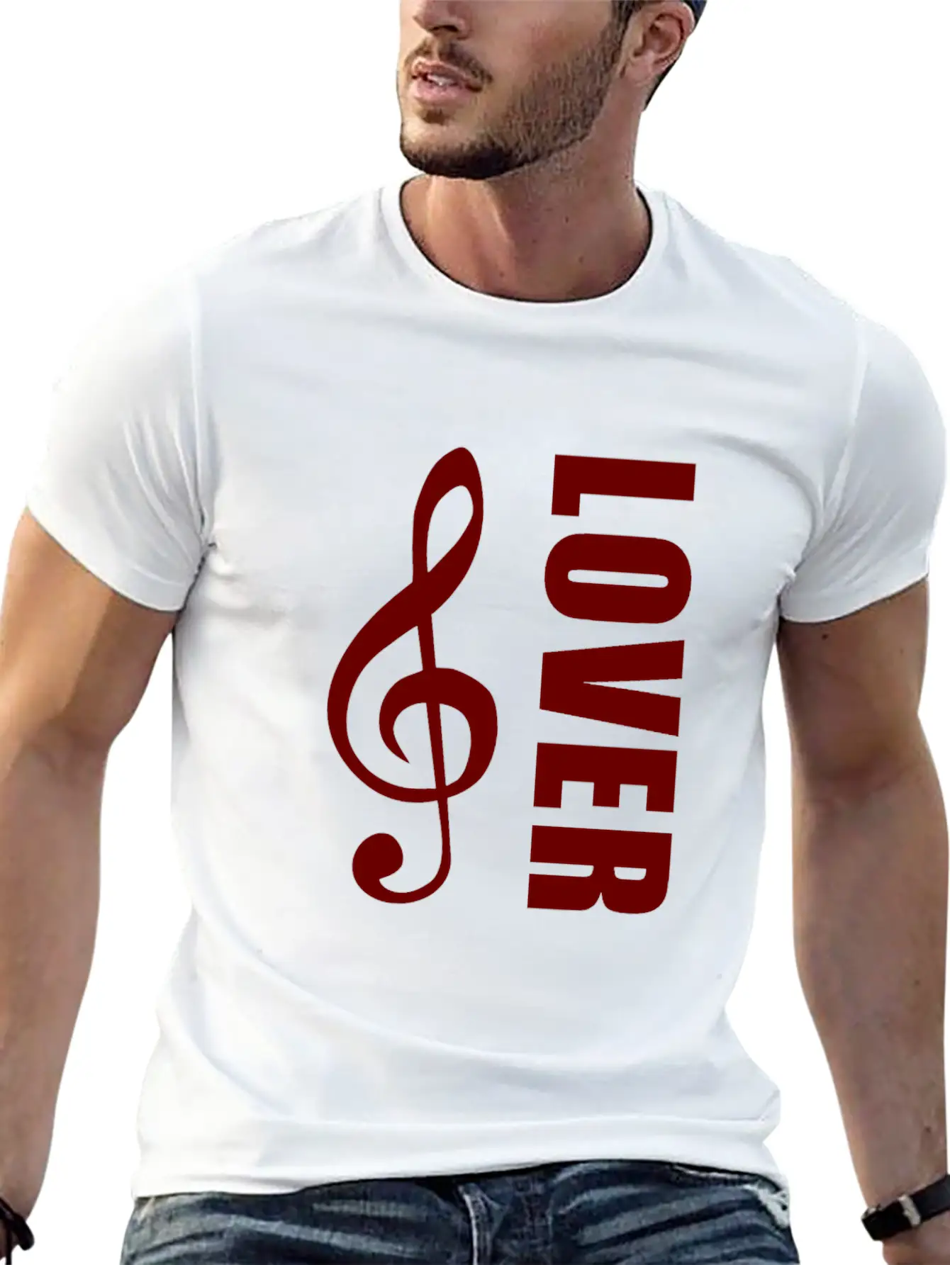 Love Of Music Unisex Casual T-Shirt – Clean Design For Daily Comfort