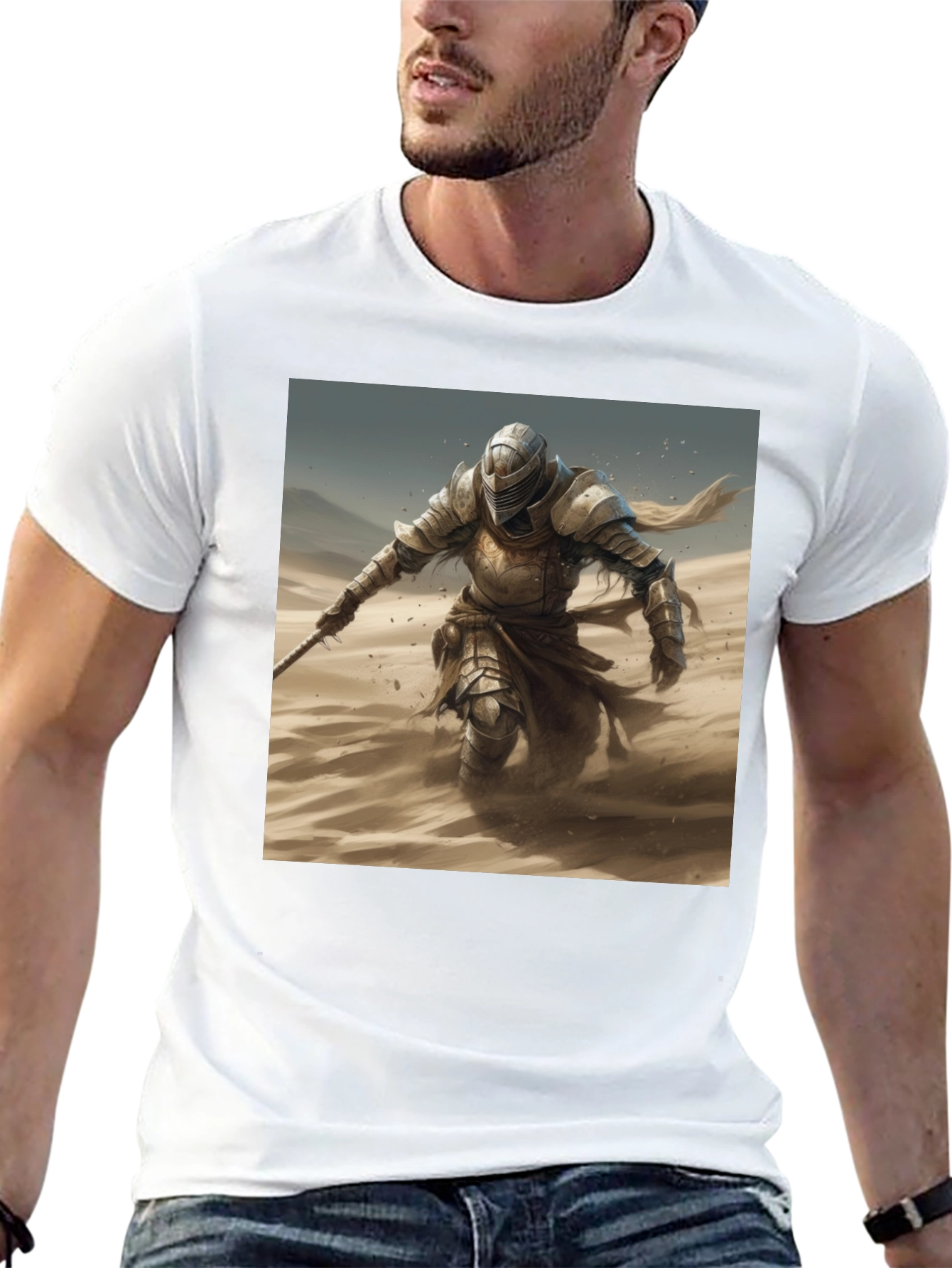 Knight in Shining Armor Black Tee