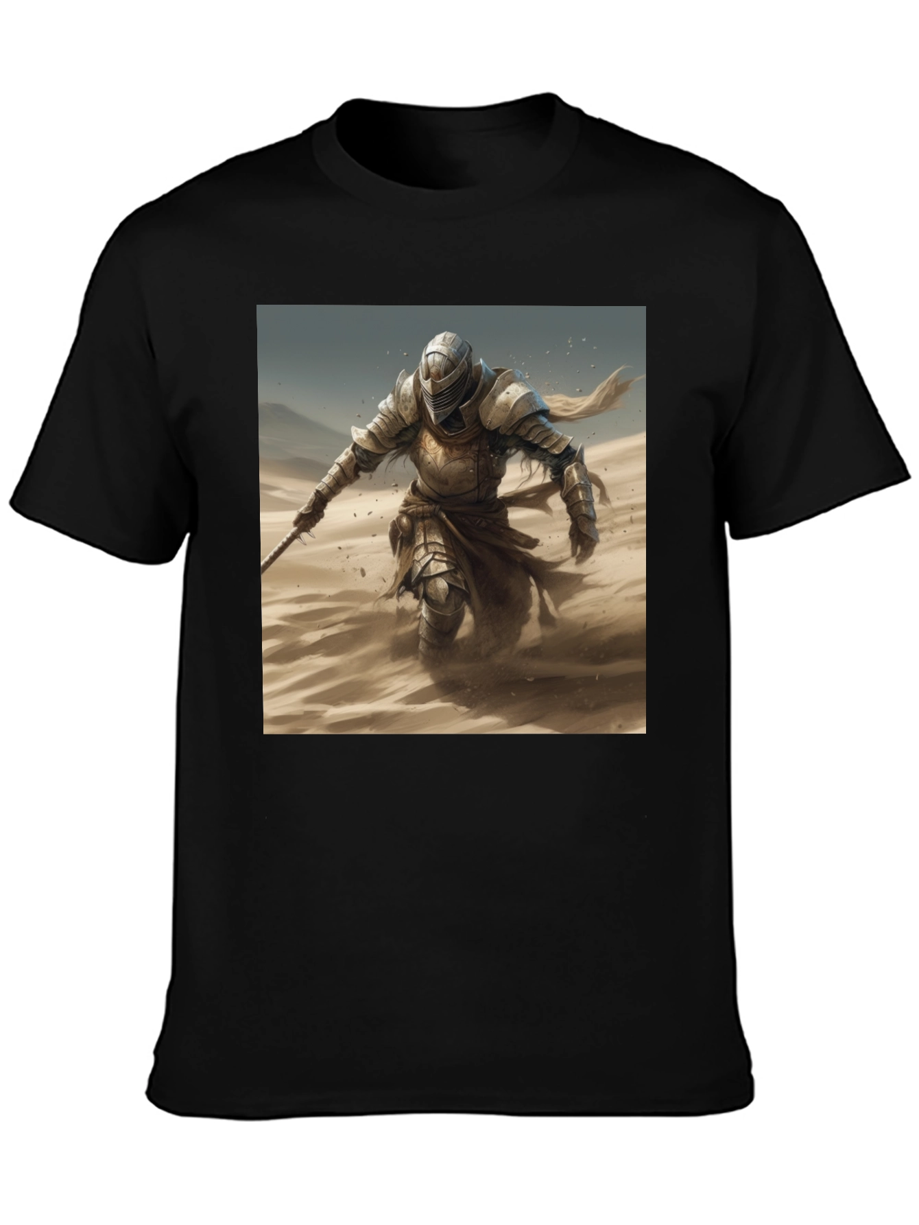 Knight in Shining Armor Black Tee