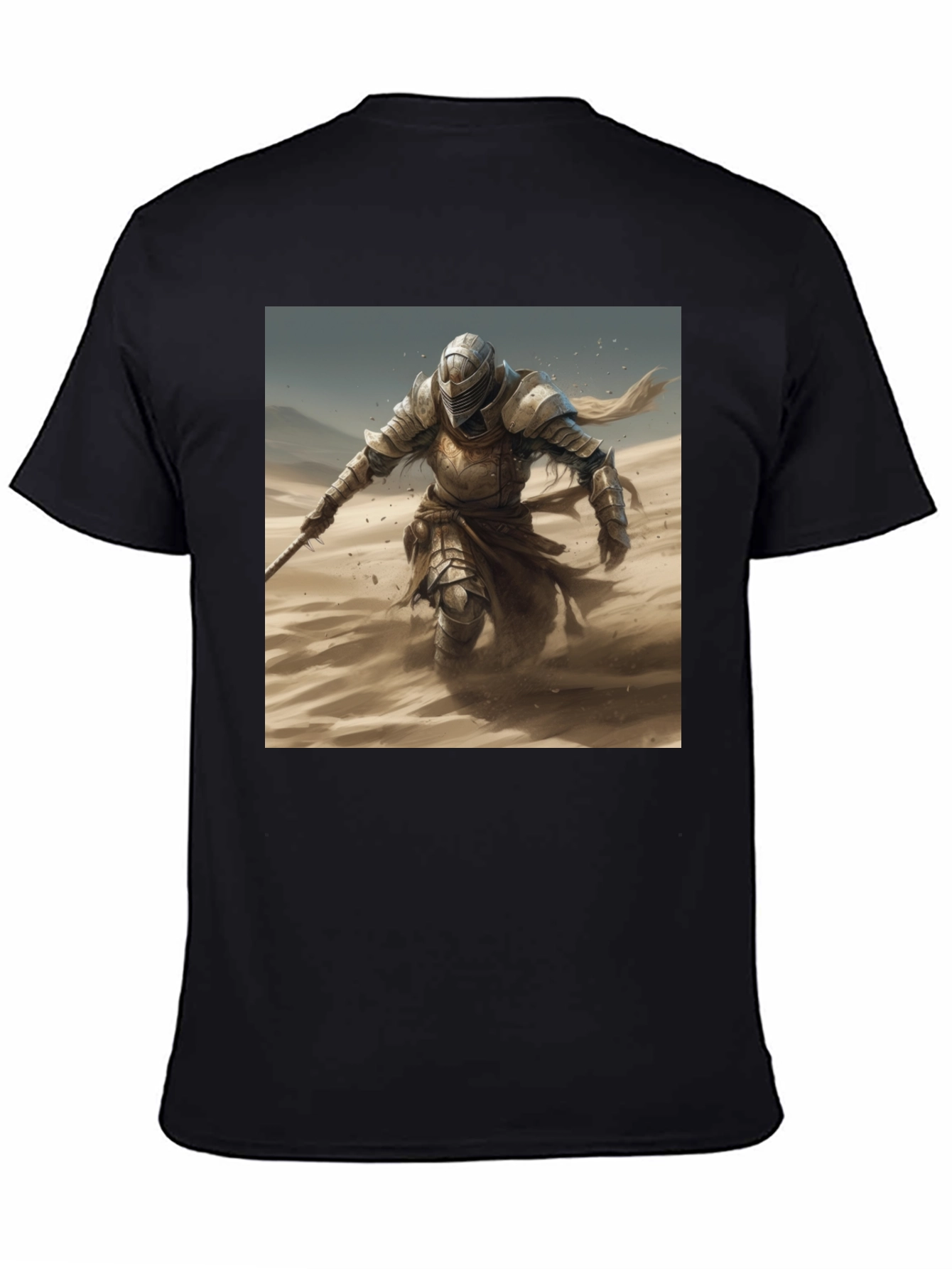 Knight in Shining Armor Black Tee