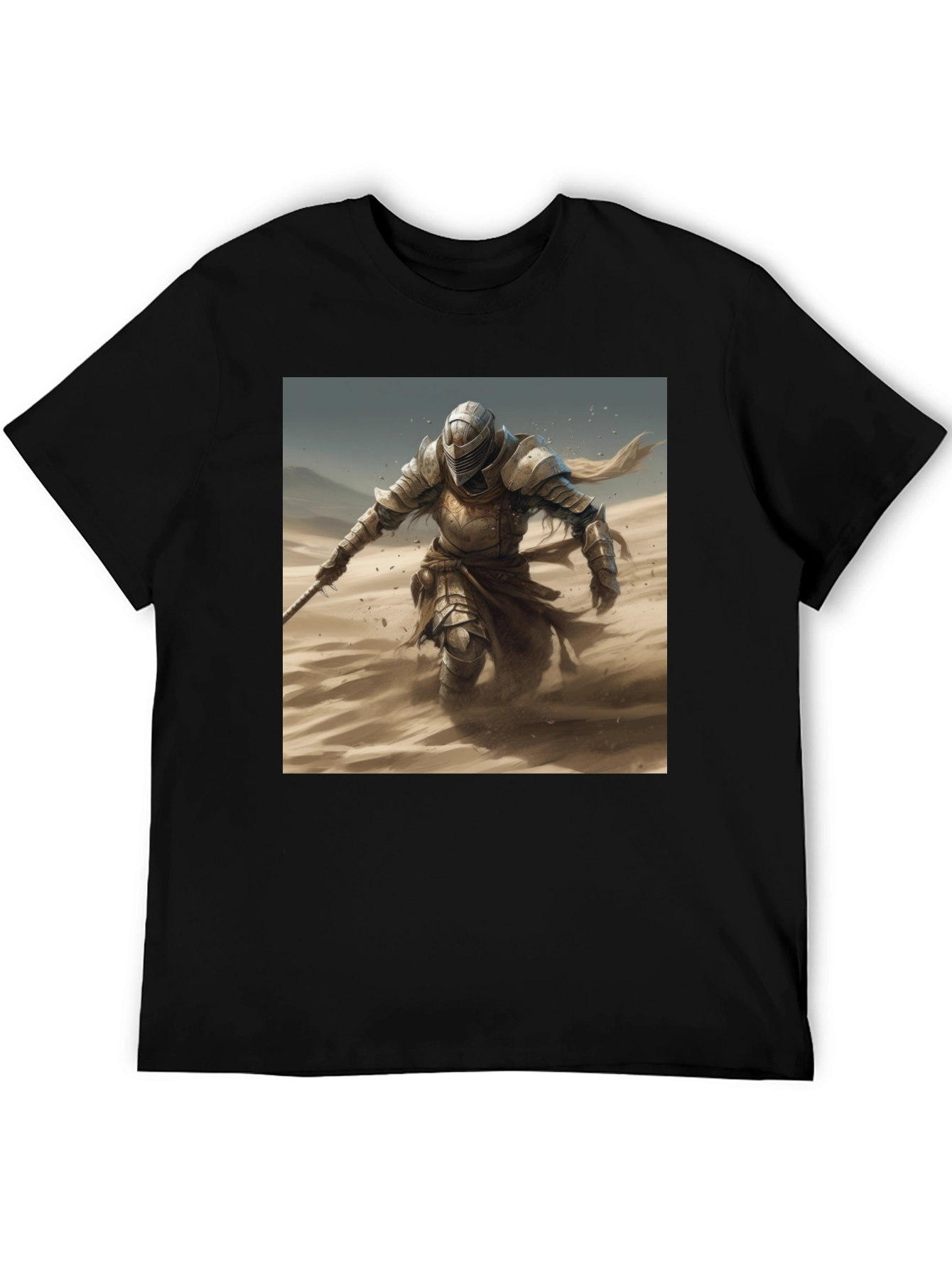 Knight in Shining Armor Black Tee