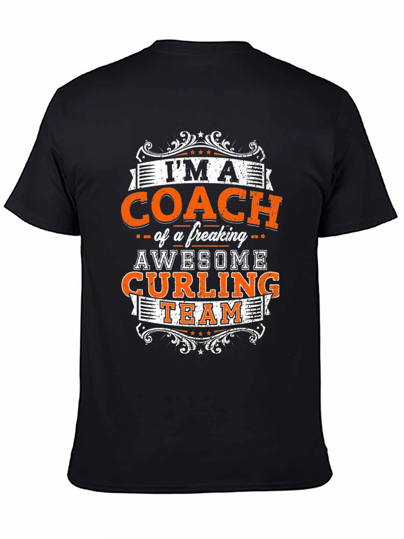 Awesome Curling Coach T-Shirt