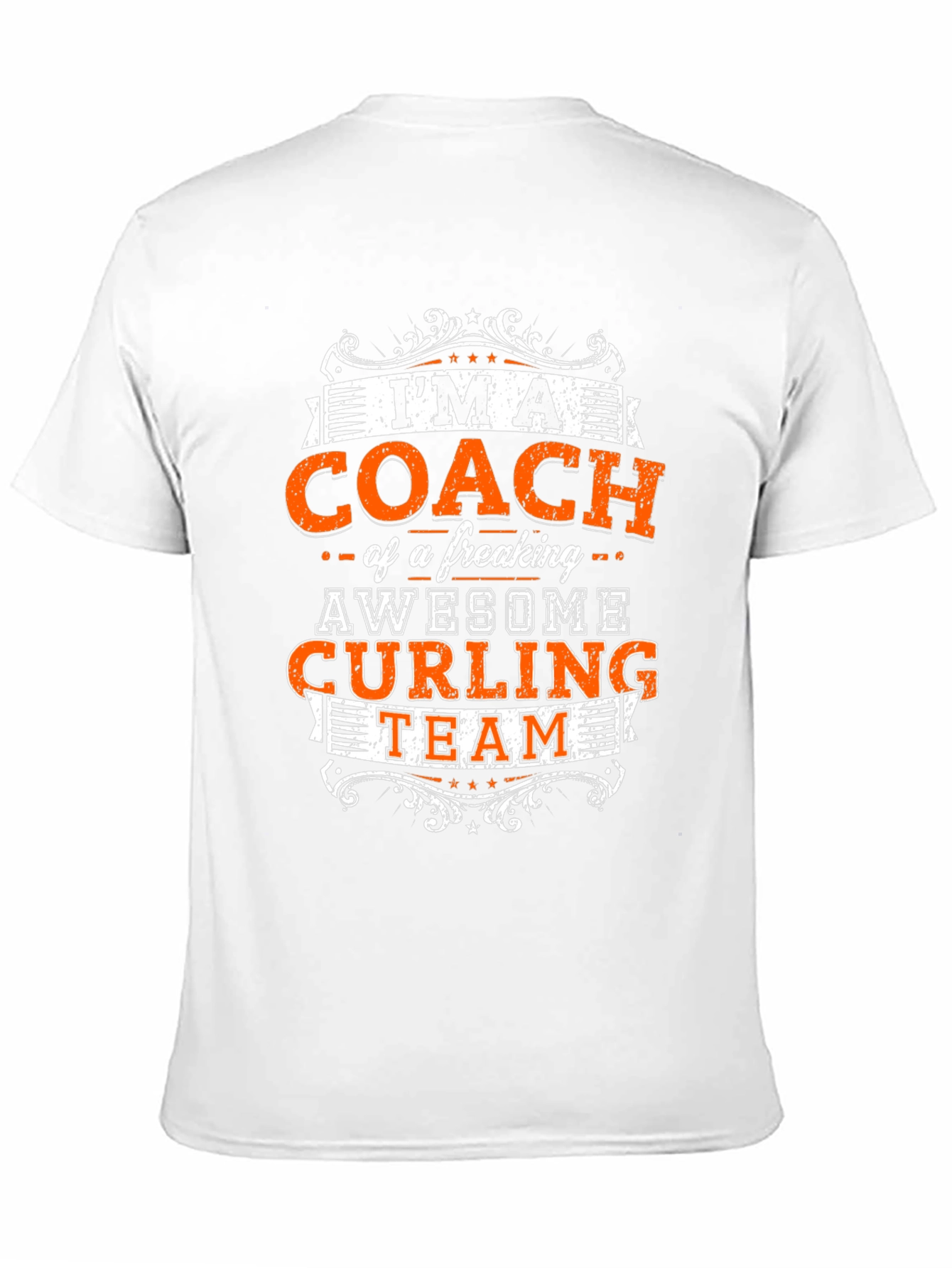 Awesome Curling Coach T-Shirt