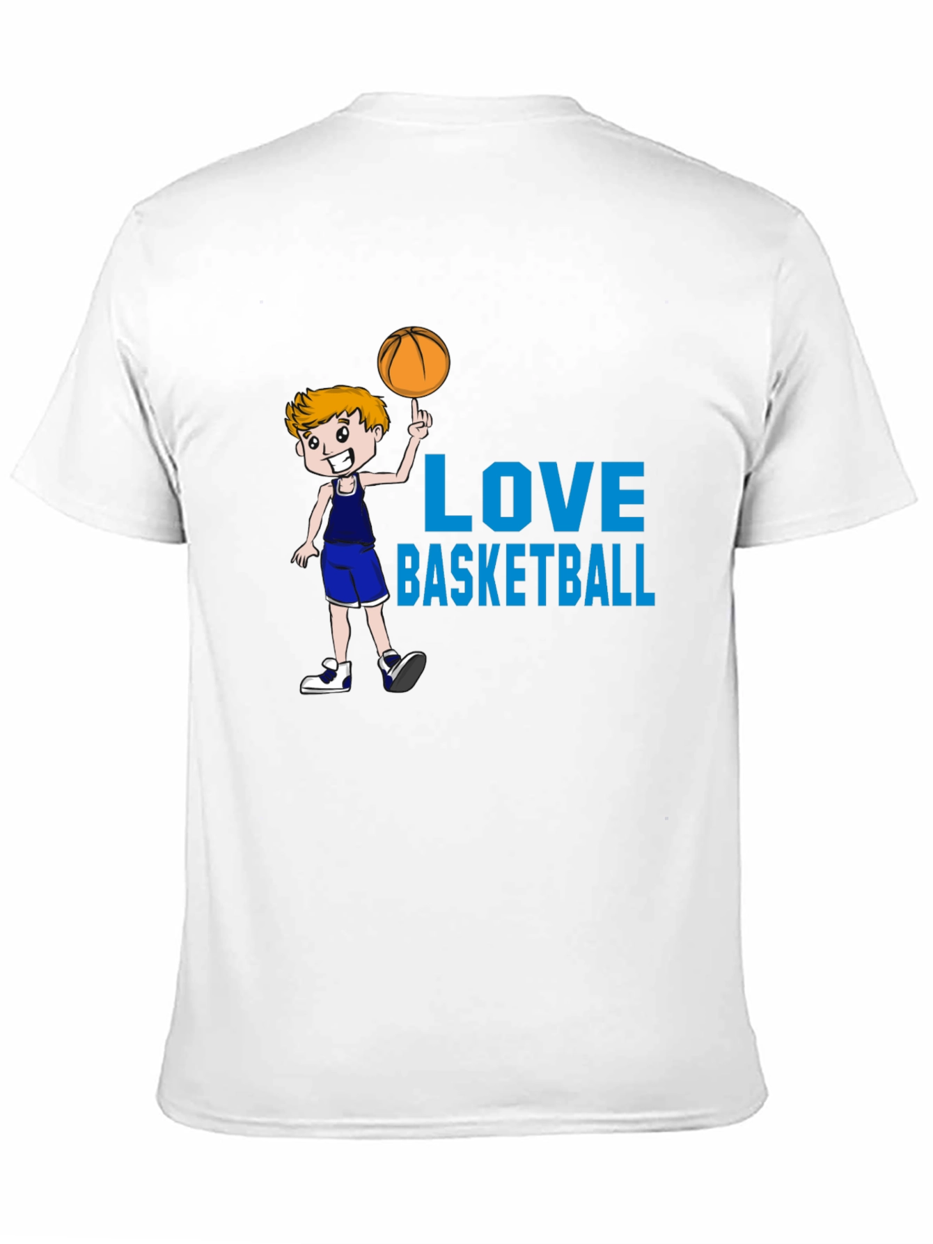 Love Basketball Black T-Shirt