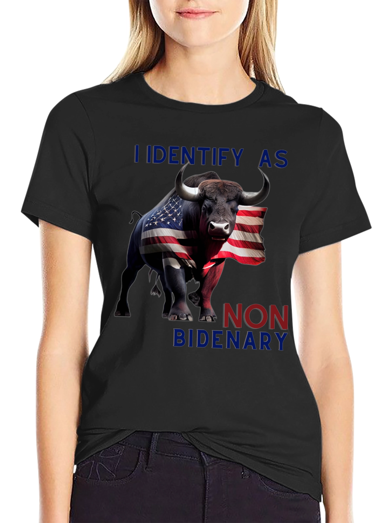 I Identify As Non Bidenary T-Shirt