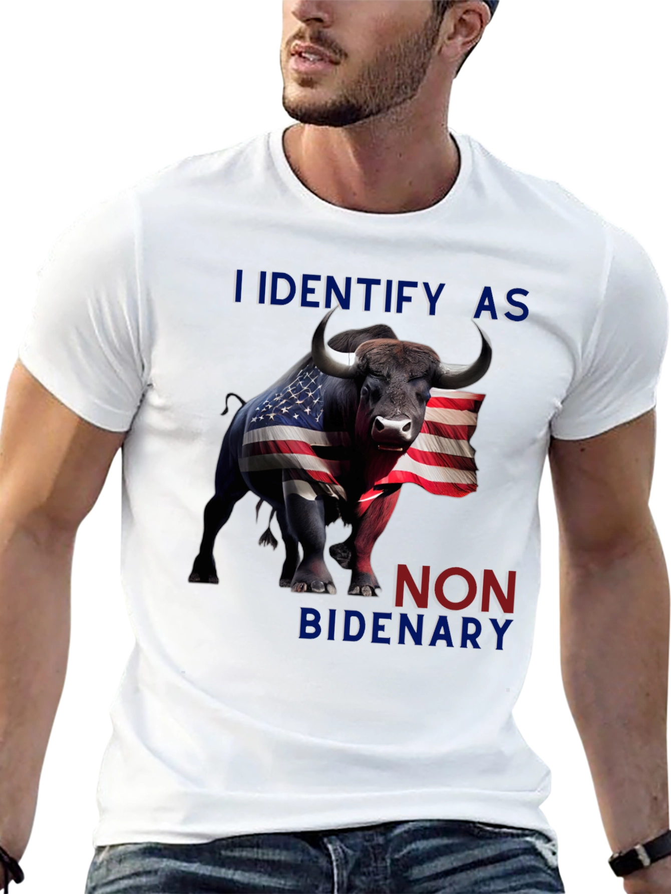 I Identify As Non Bidenary T-Shirt