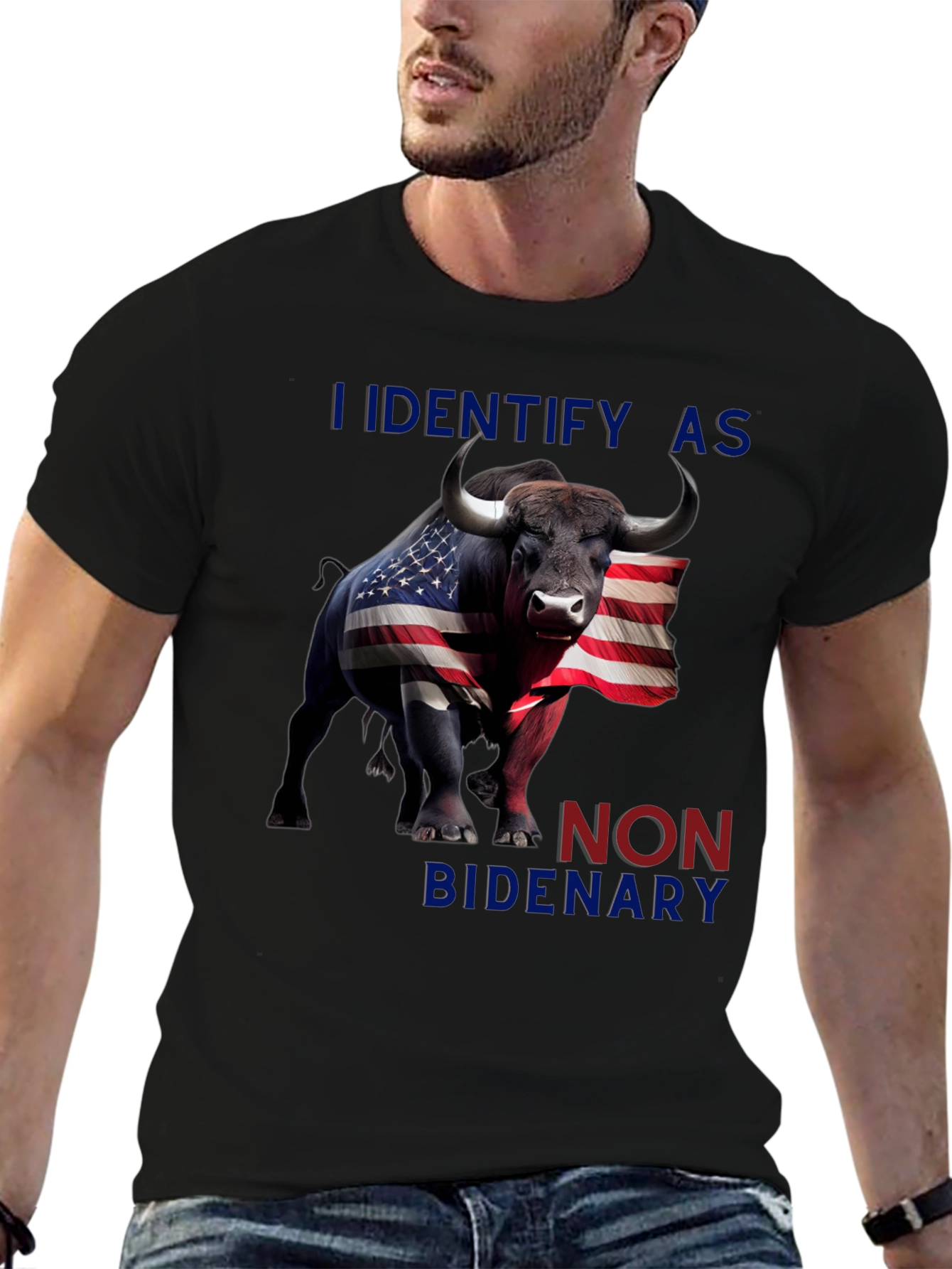 I Identify As Non Bidenary T-Shirt