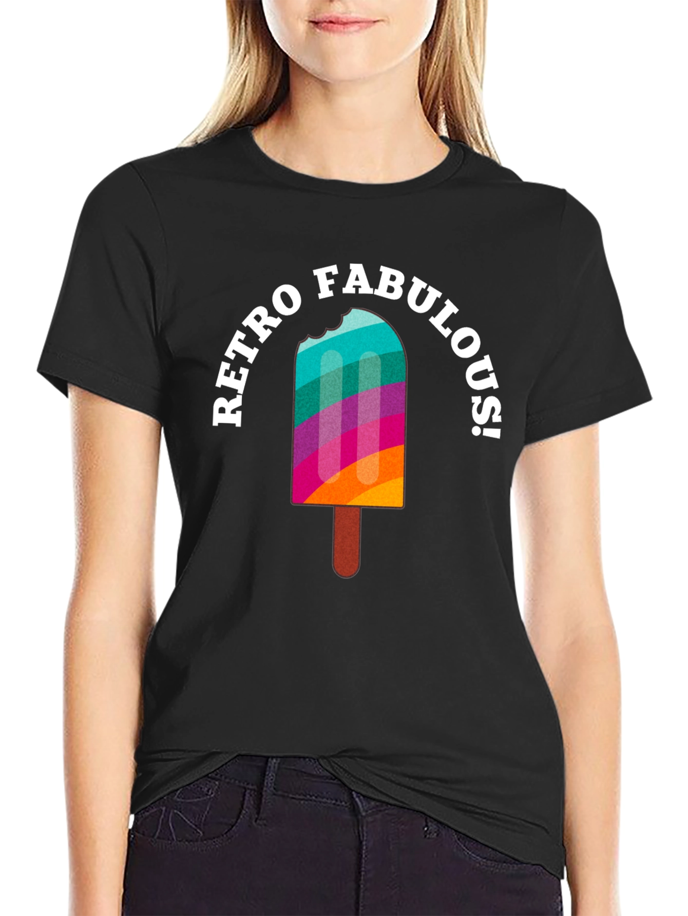 Retro Fabulous Popsicle Graphic Tee