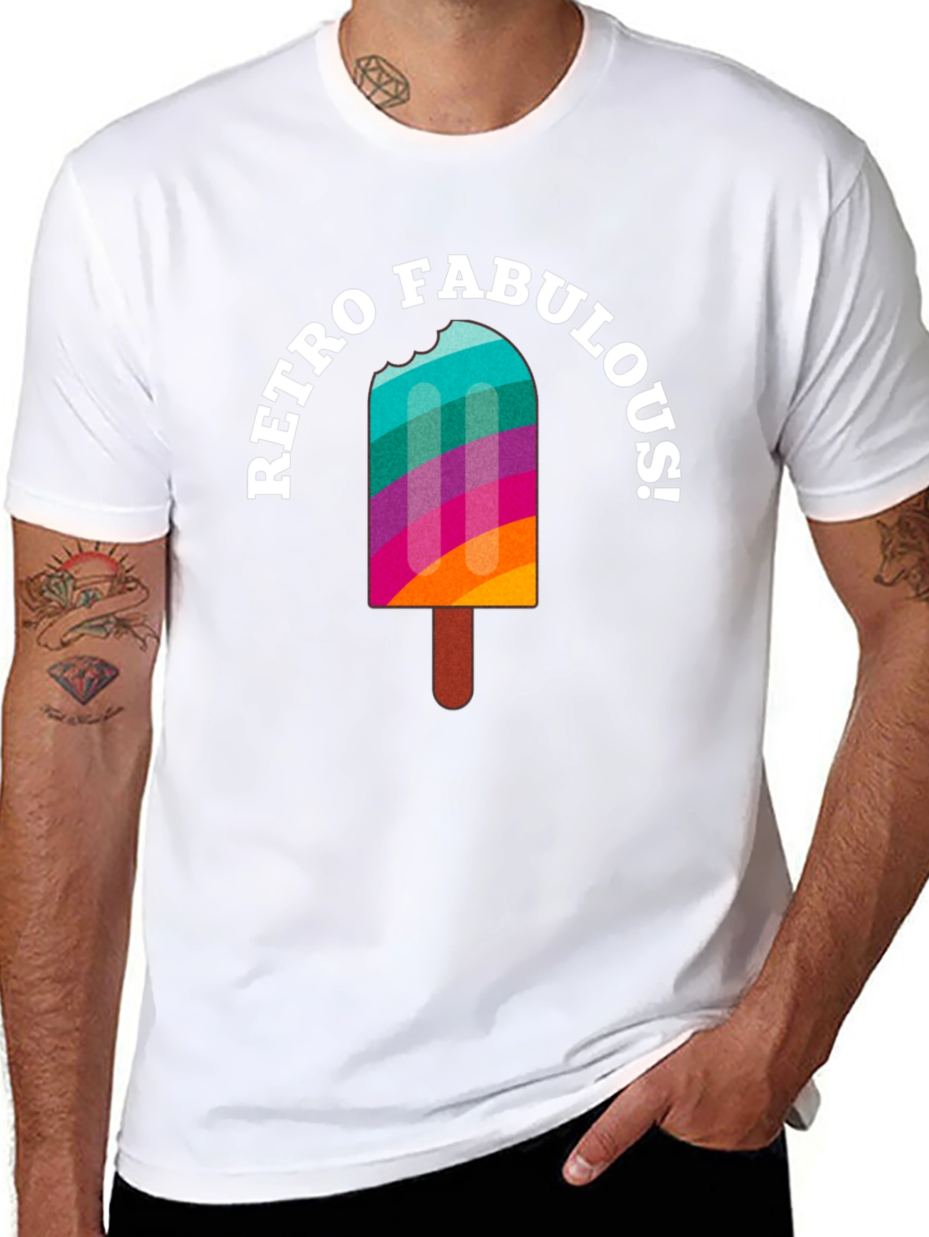 Retro Fabulous Popsicle Graphic Tee