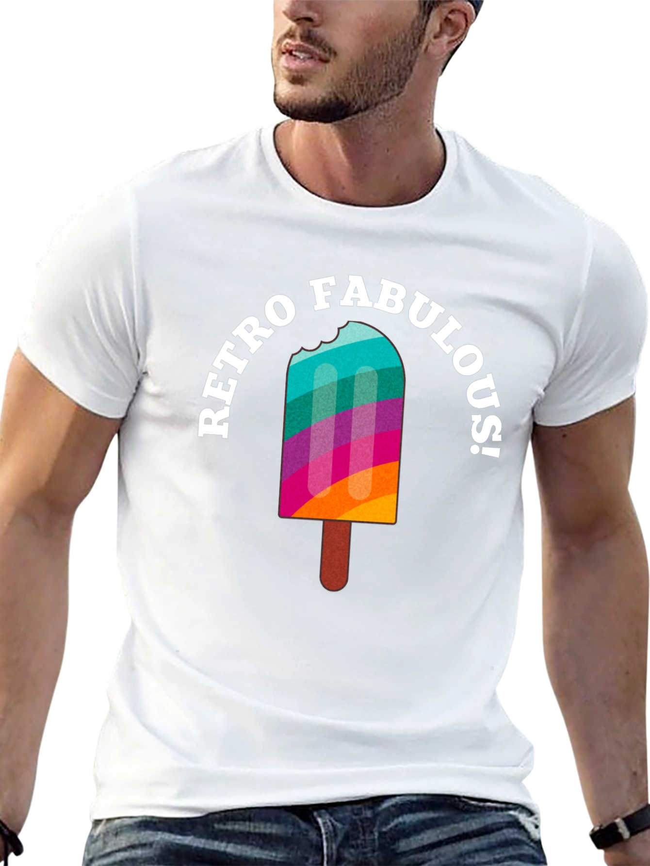 Retro Fabulous Popsicle Graphic Tee