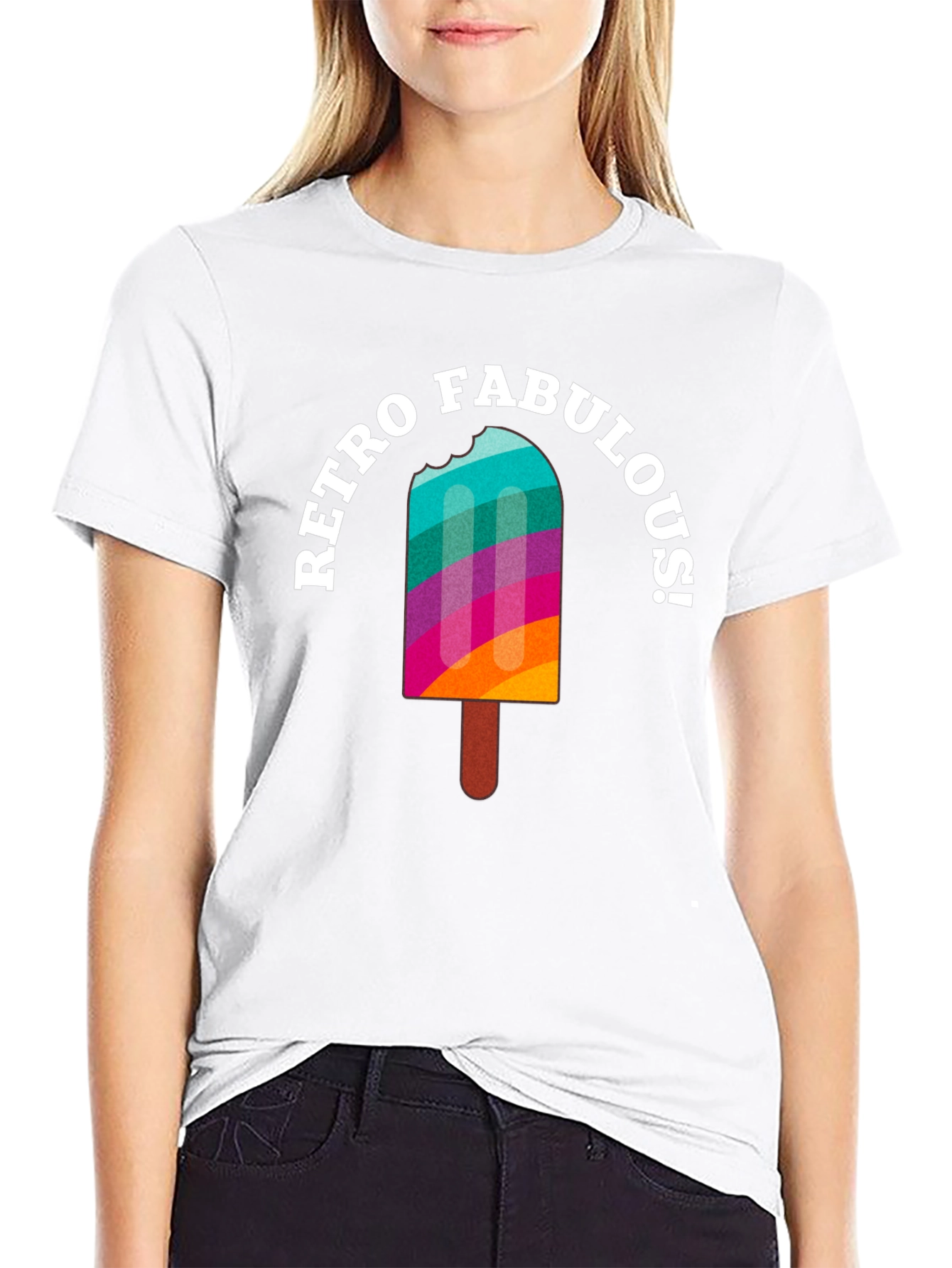 Retro Fabulous Popsicle Graphic Tee