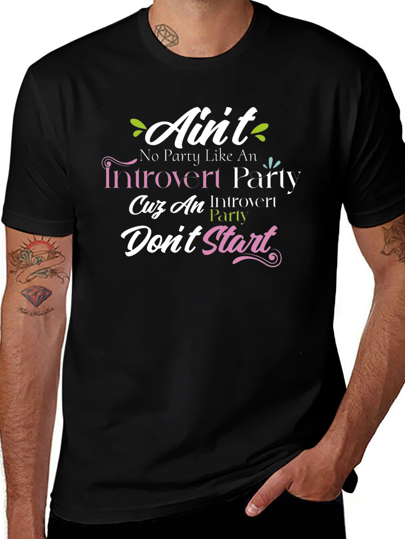 Introvert Party T-Shirt - Funny Slogan Tee