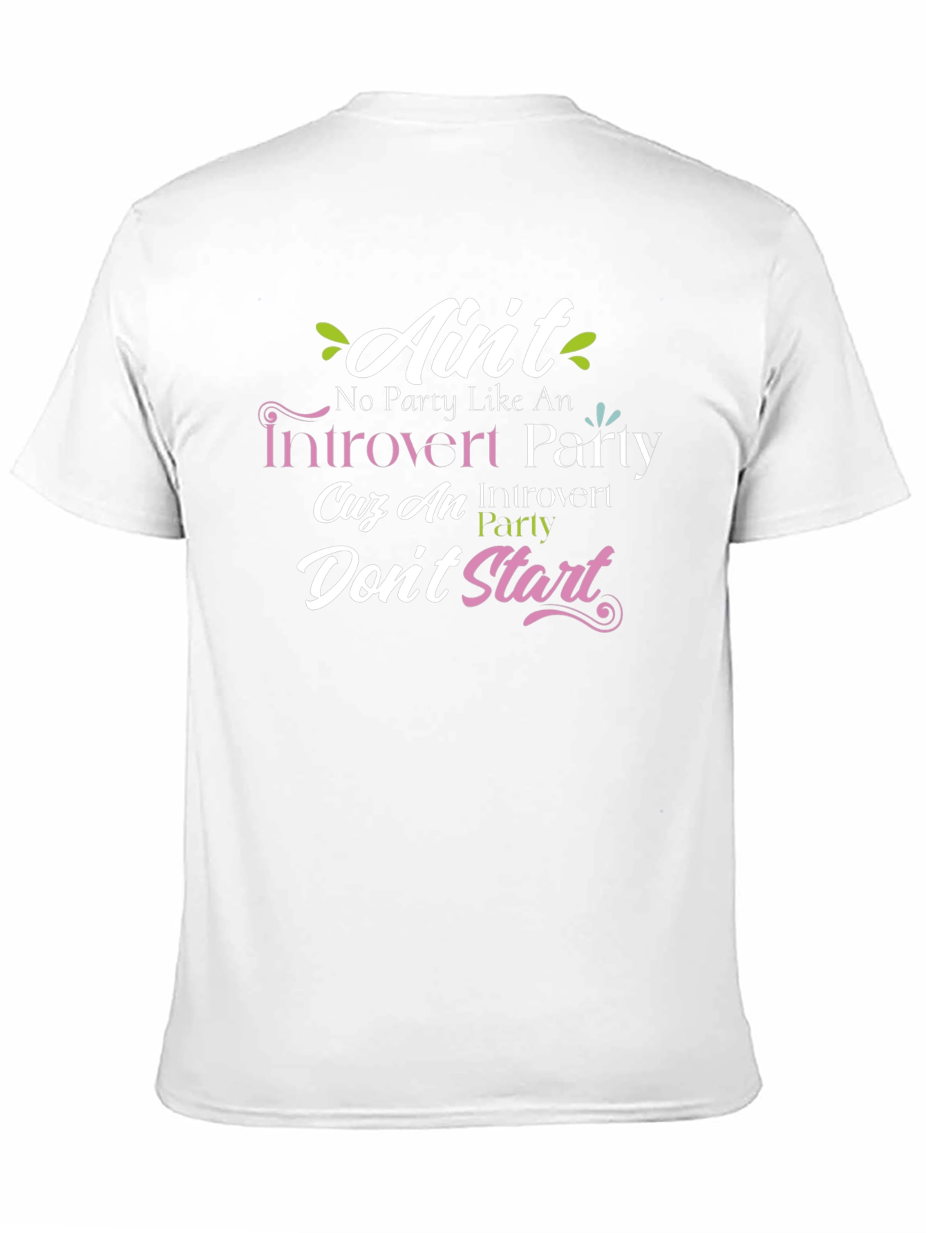 Introvert Party T-Shirt - Funny Slogan Tee
