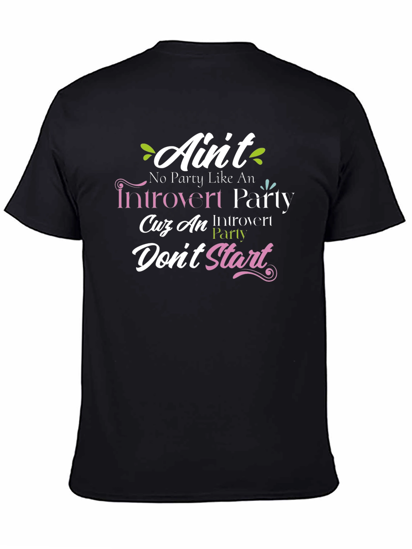 Introvert Party T-Shirt - Funny Slogan Tee