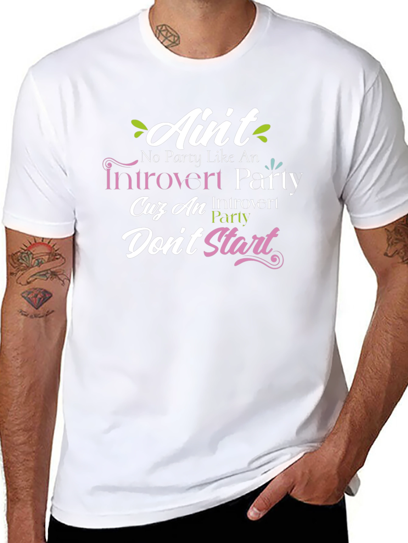 Introvert Party T-Shirt - Funny Slogan Tee