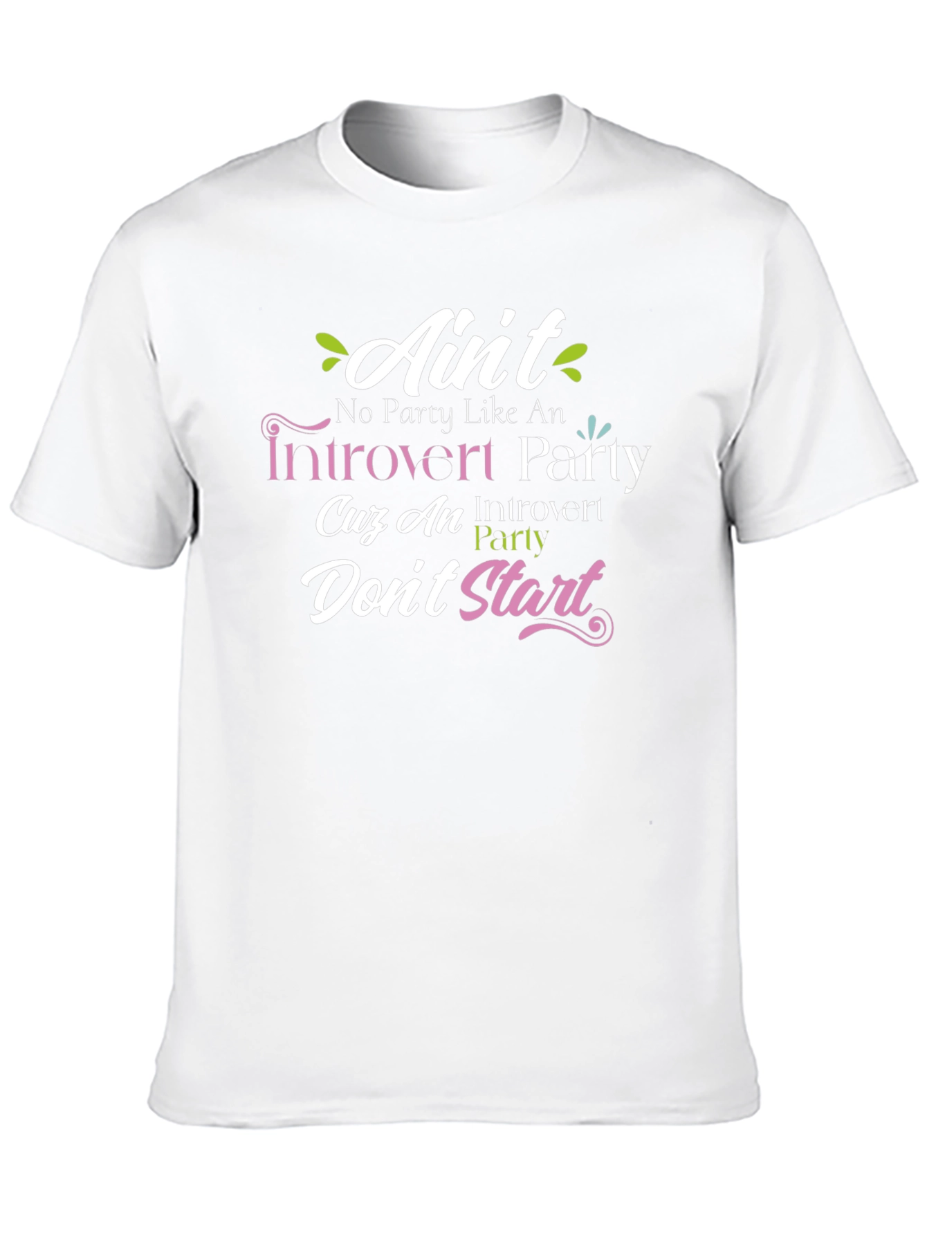 Introvert Party T-Shirt - Funny Slogan Tee