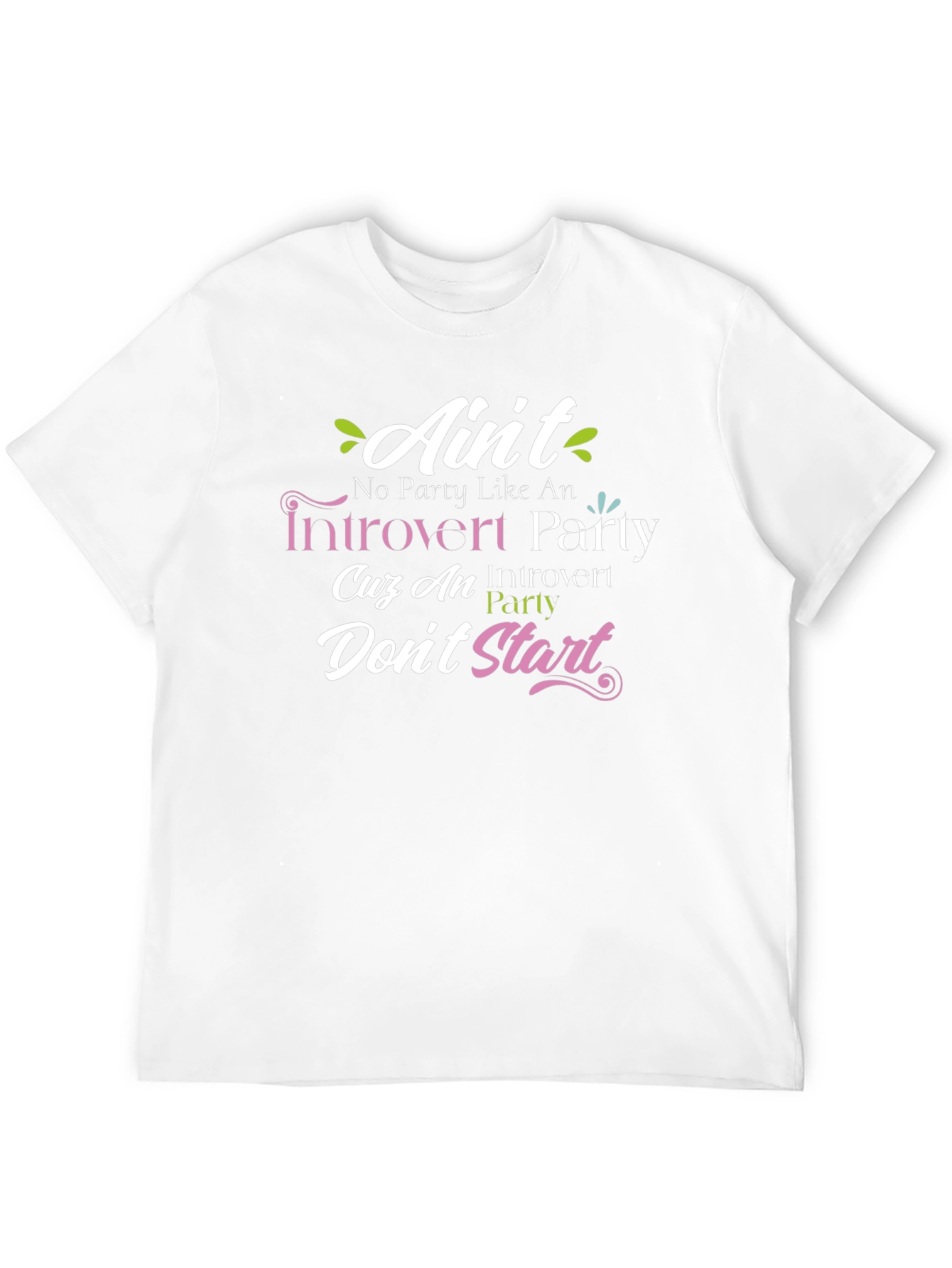 Introvert Party T-Shirt - Funny Slogan Tee