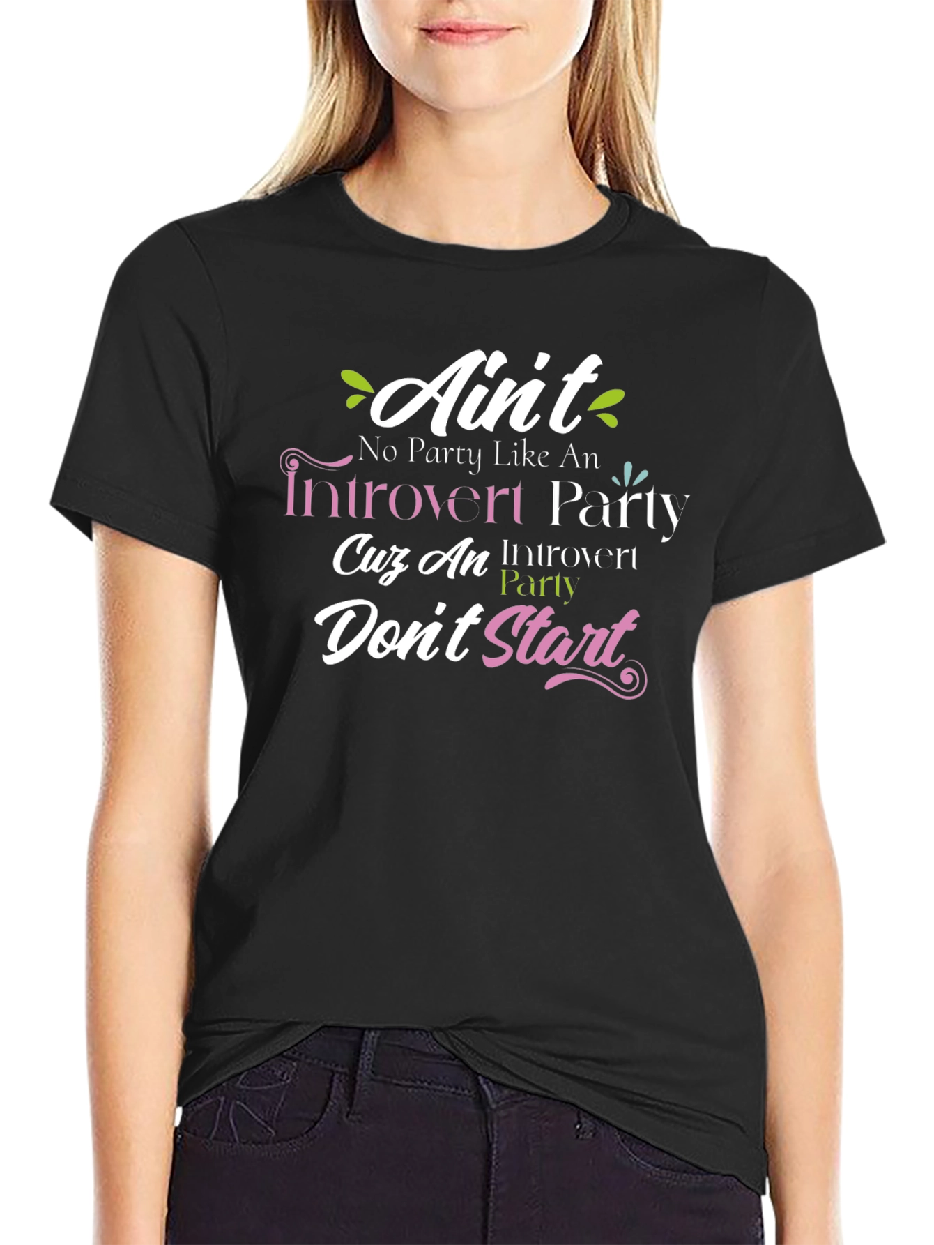 Introvert Party T-Shirt - Funny Slogan Tee