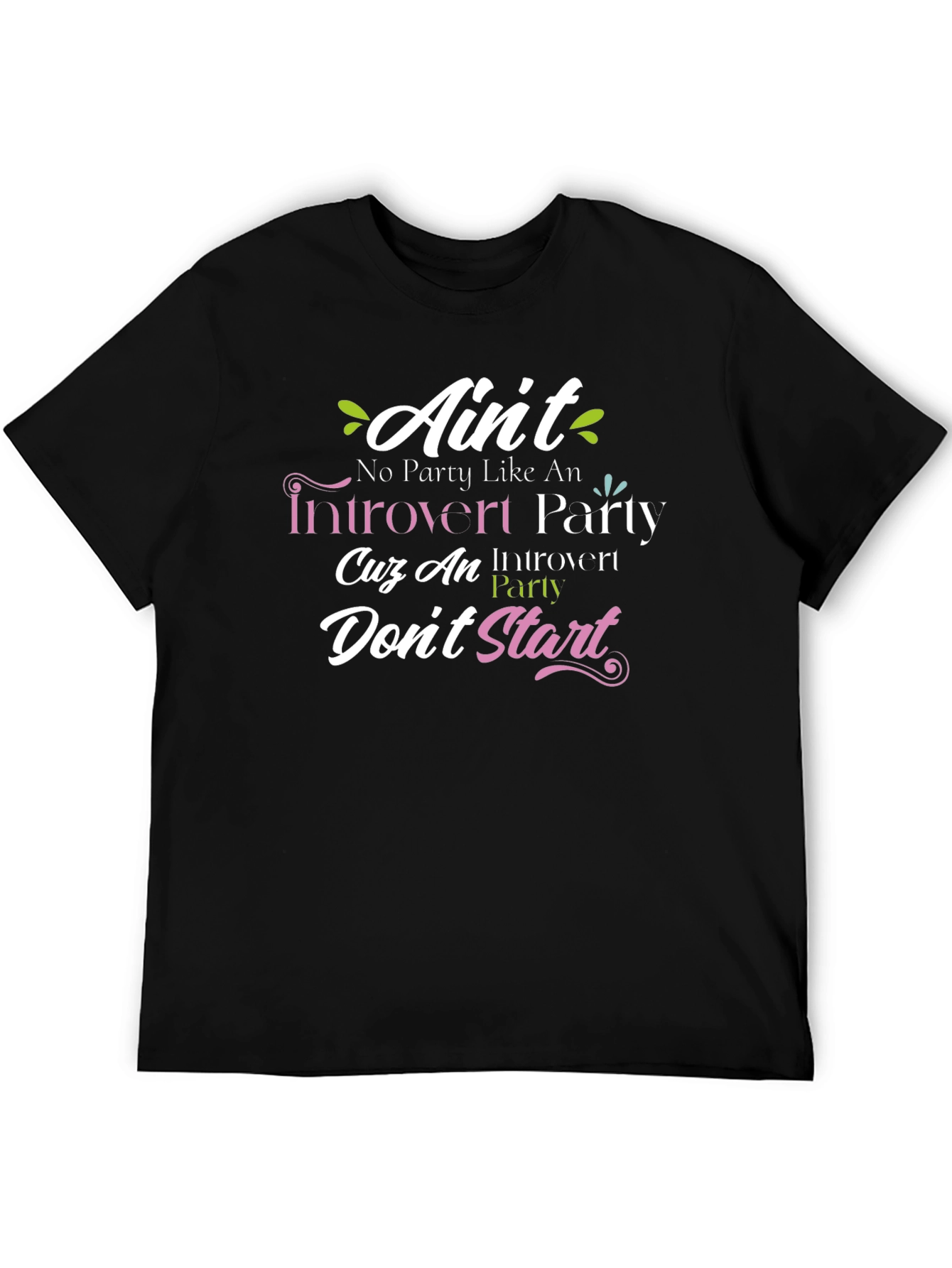 Introvert Party T-Shirt - Funny Slogan Tee