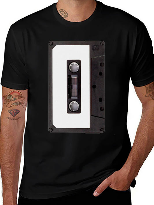Retro Cassette Tape T-Shirt - Vintage Music Lover Tee